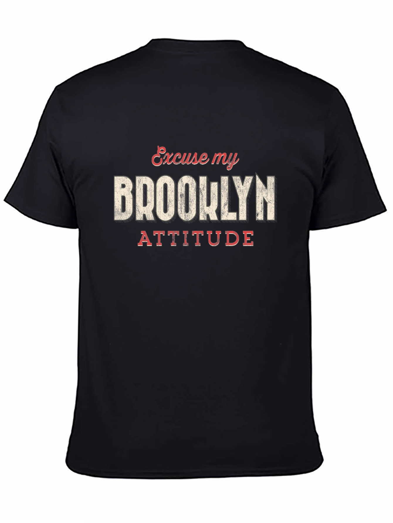 Brooklyn Attitude Graphic Tee - Trendy Style