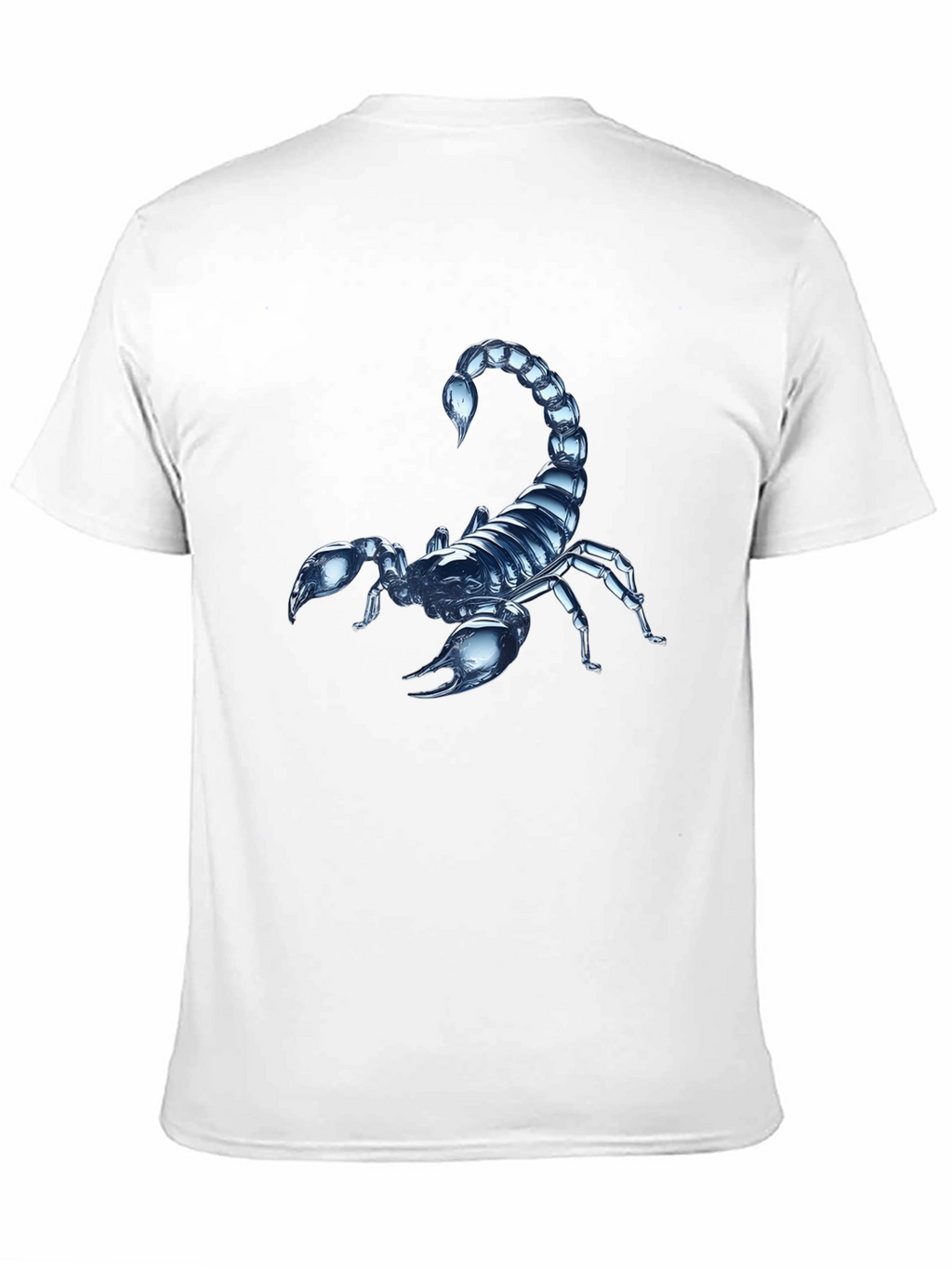 Scorpion Graphic Print Crew Neck T-Shirt