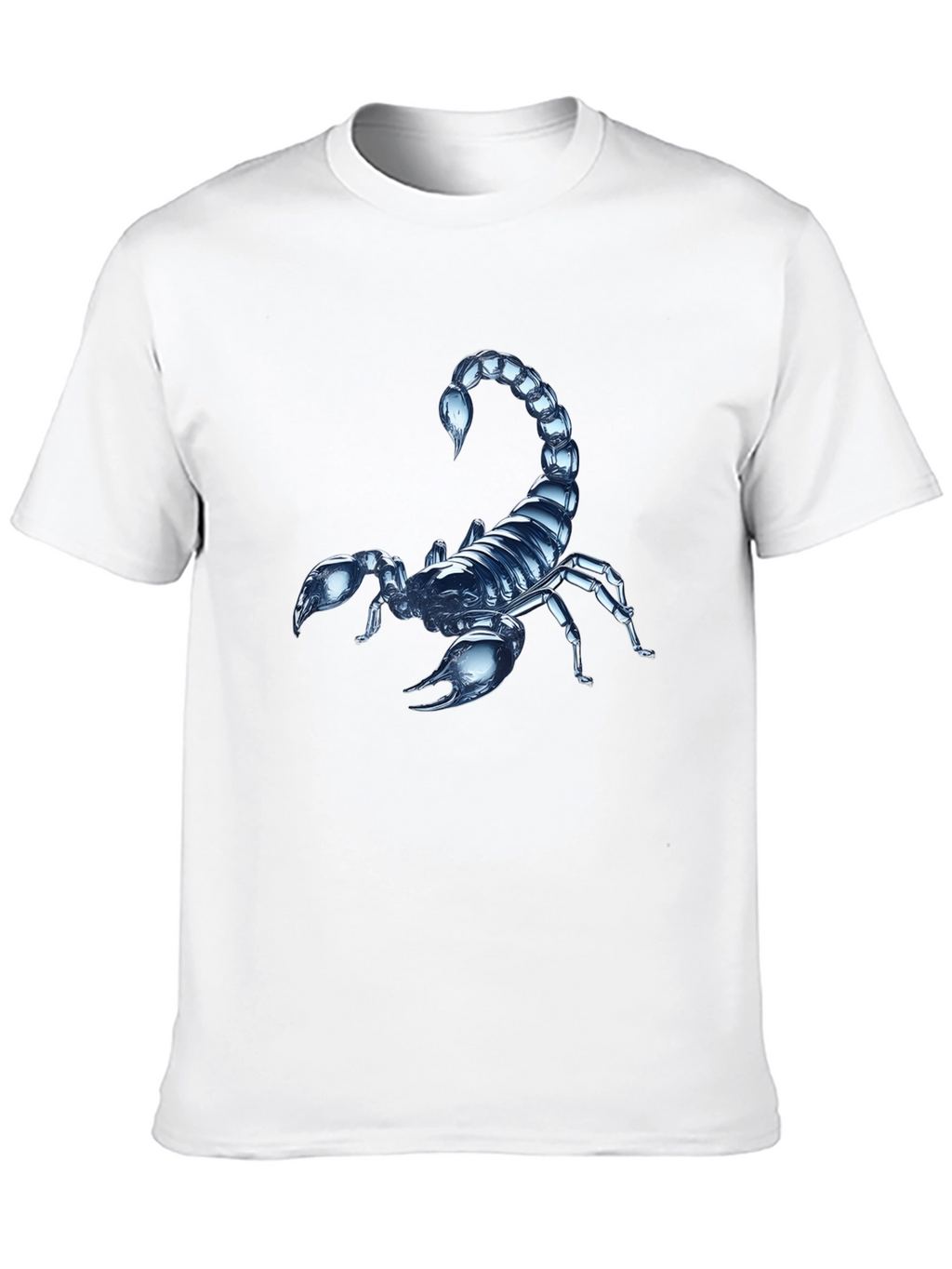 Scorpion Graphic Print Crew Neck T-Shirt
