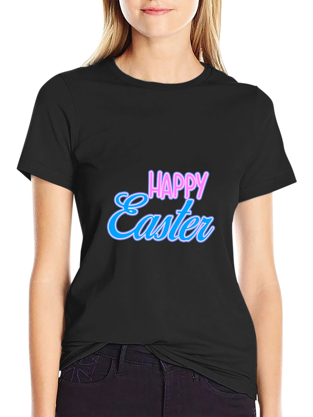 Happy Easter T-Shirt - Stylish Holiday Apparel