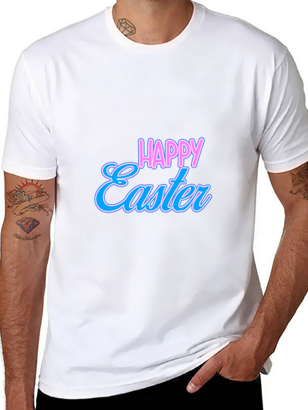 Happy Easter T-Shirt - Stylish Holiday Apparel
