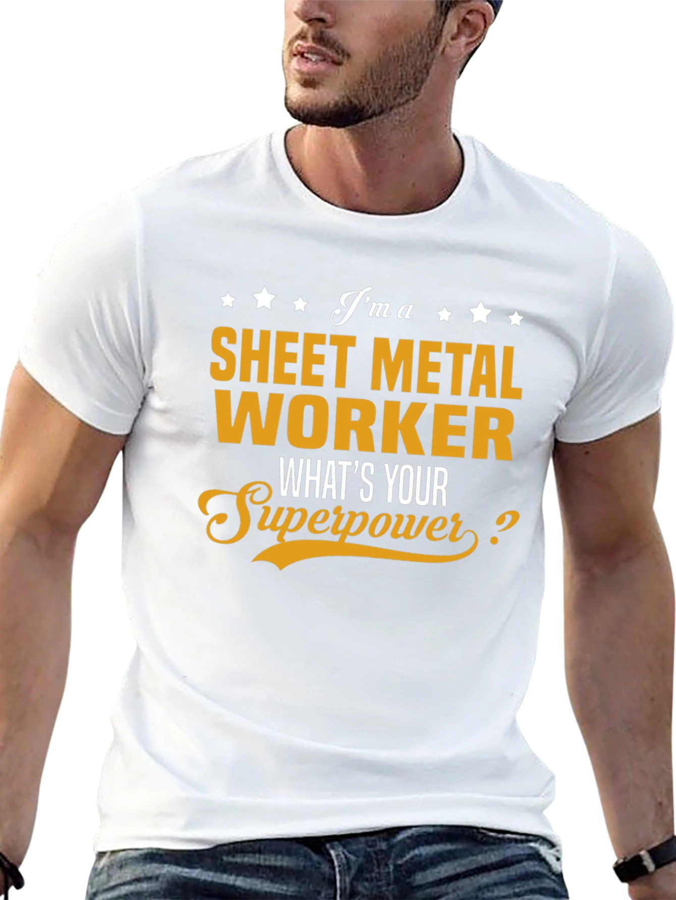 Sheet Metal Worker Superpower T-Shirt