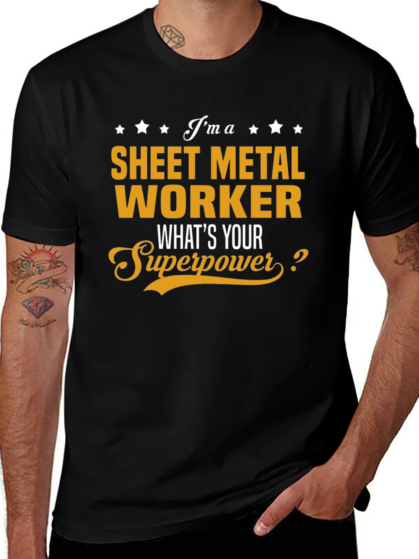 Sheet Metal Worker Superpower T-Shirt