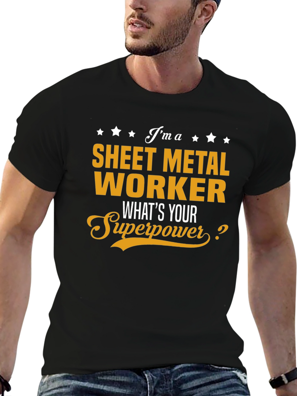 Sheet Metal Worker Superpower T-Shirt