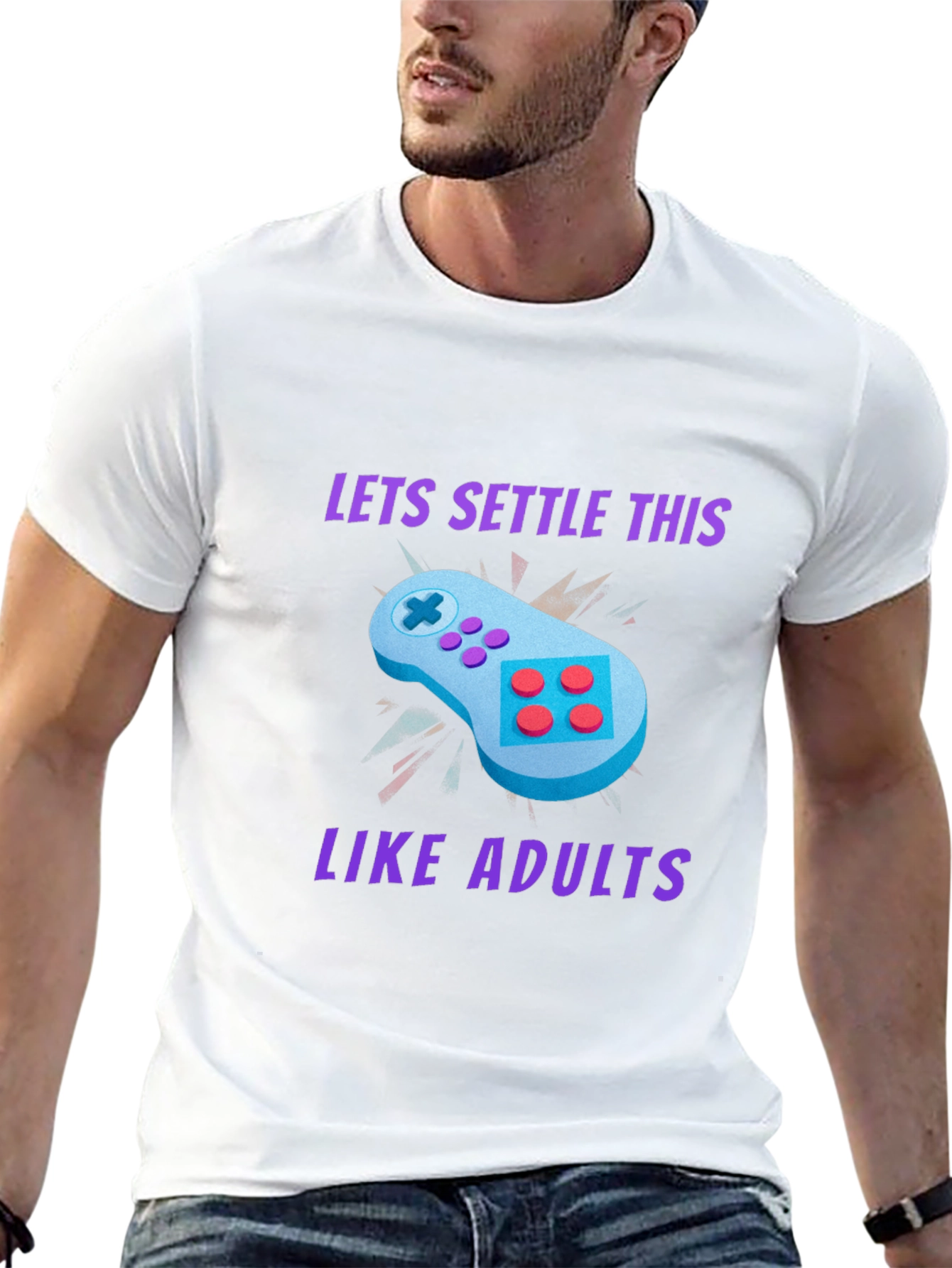 Gamer T-Shirt - Settle This Like Adults