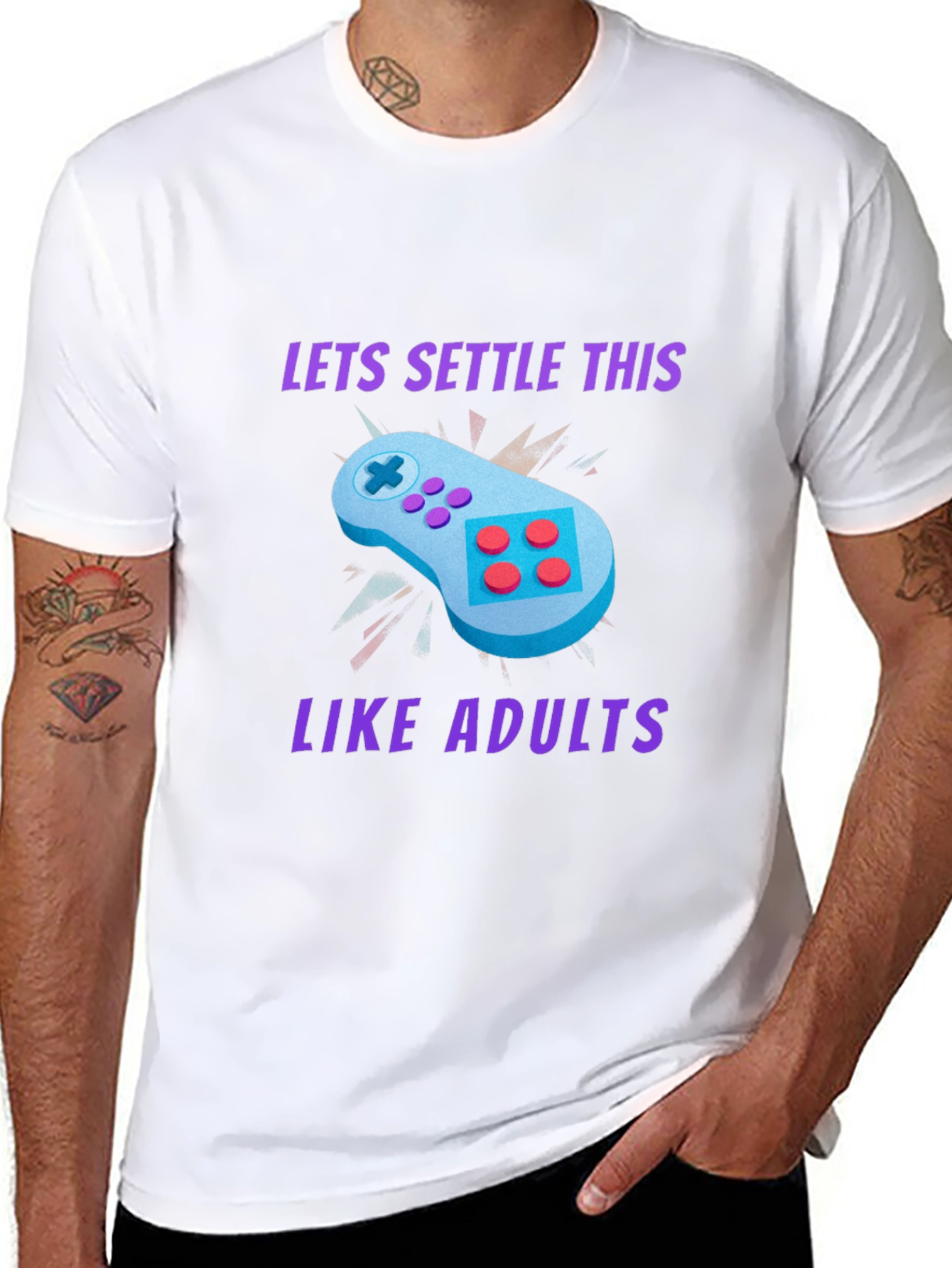 Gamer T-Shirt - Settle This Like Adults