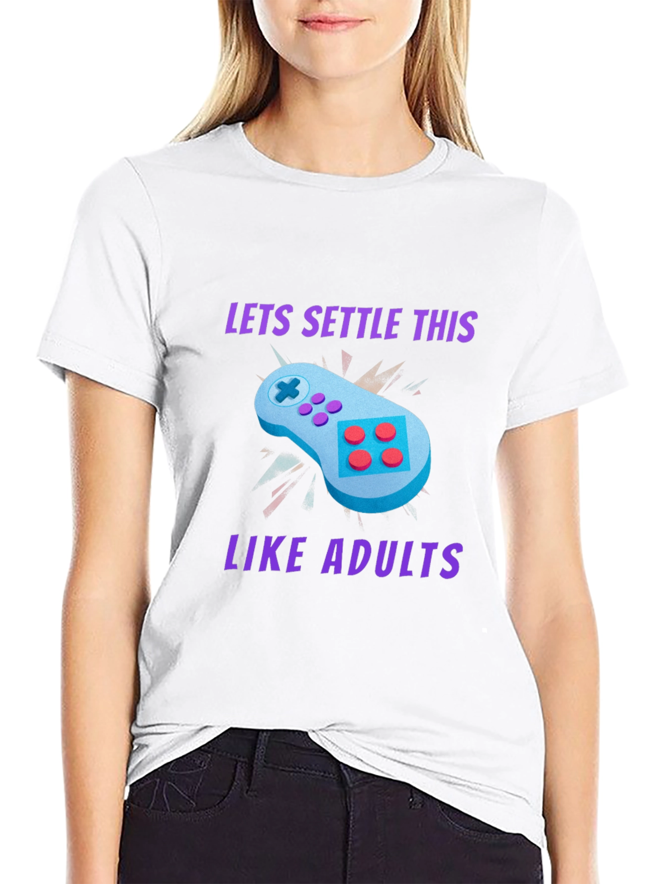Gamer T-Shirt - Settle This Like Adults