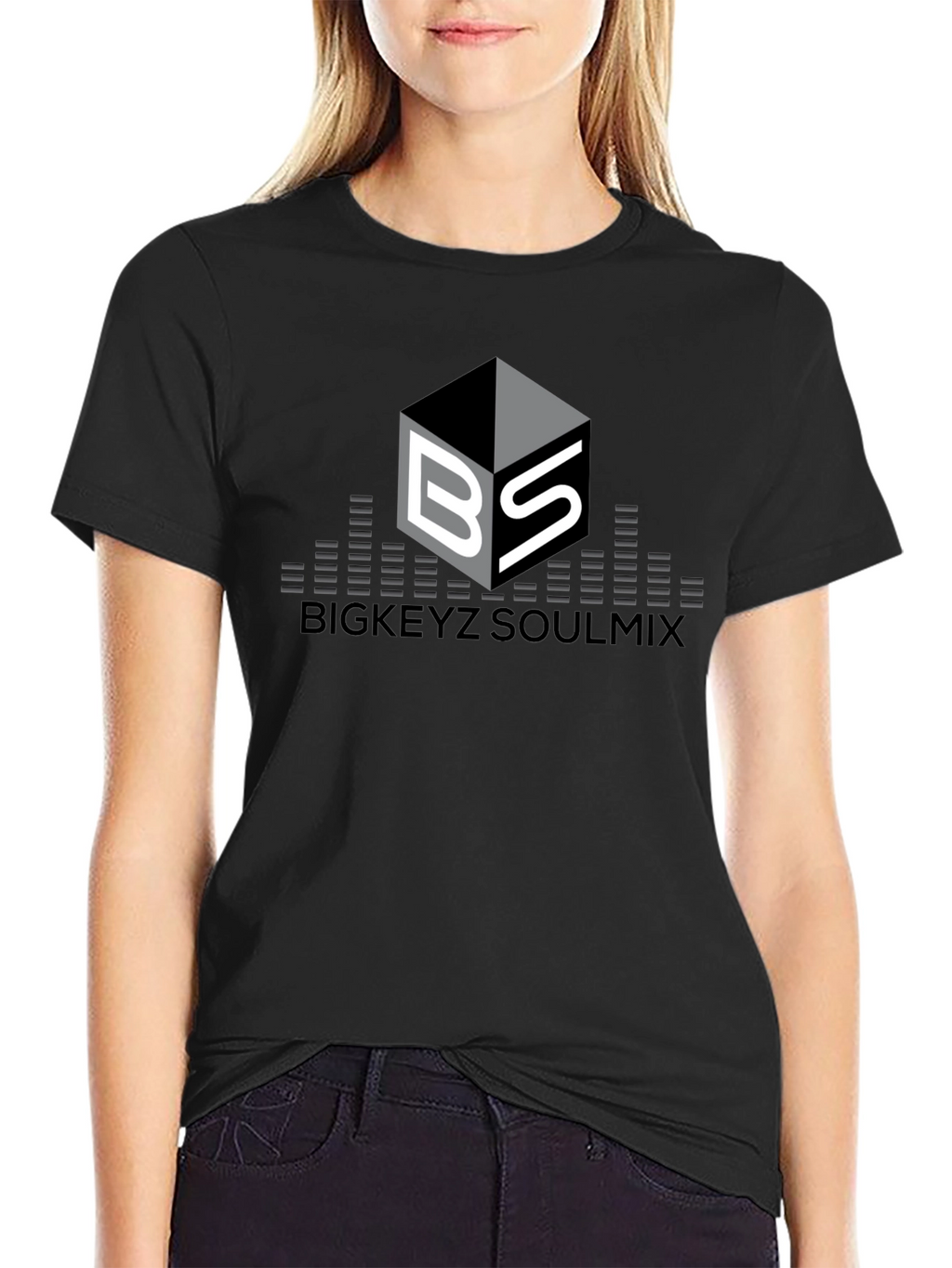 Bigkeyz Soulmix Black Graphic Tee
