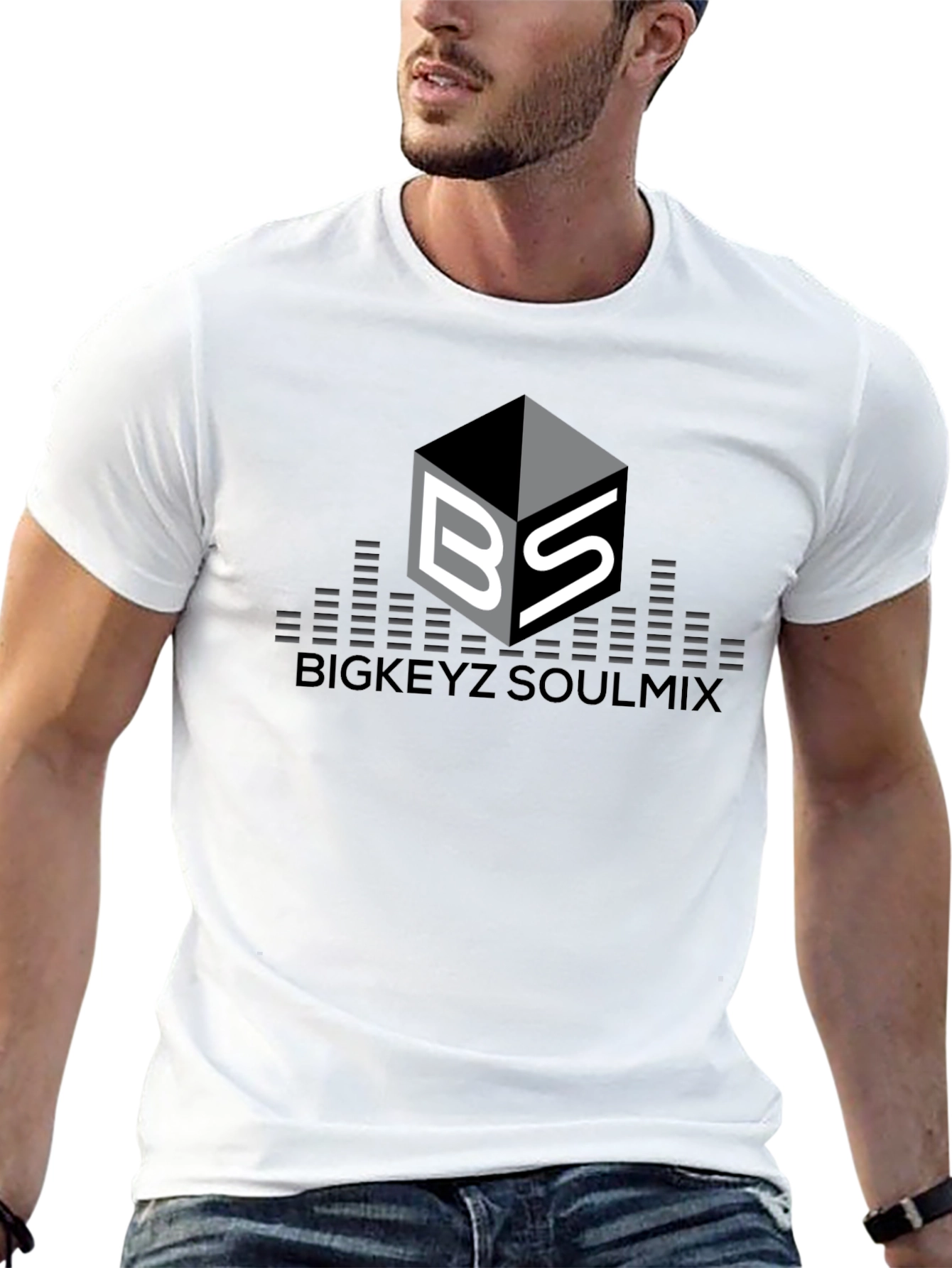 Bigkeyz Soulmix Black Graphic Tee