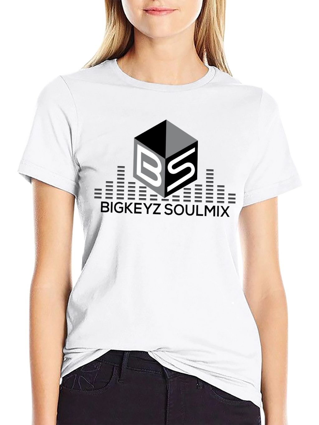 Bigkeyz Soulmix Black Graphic Tee
