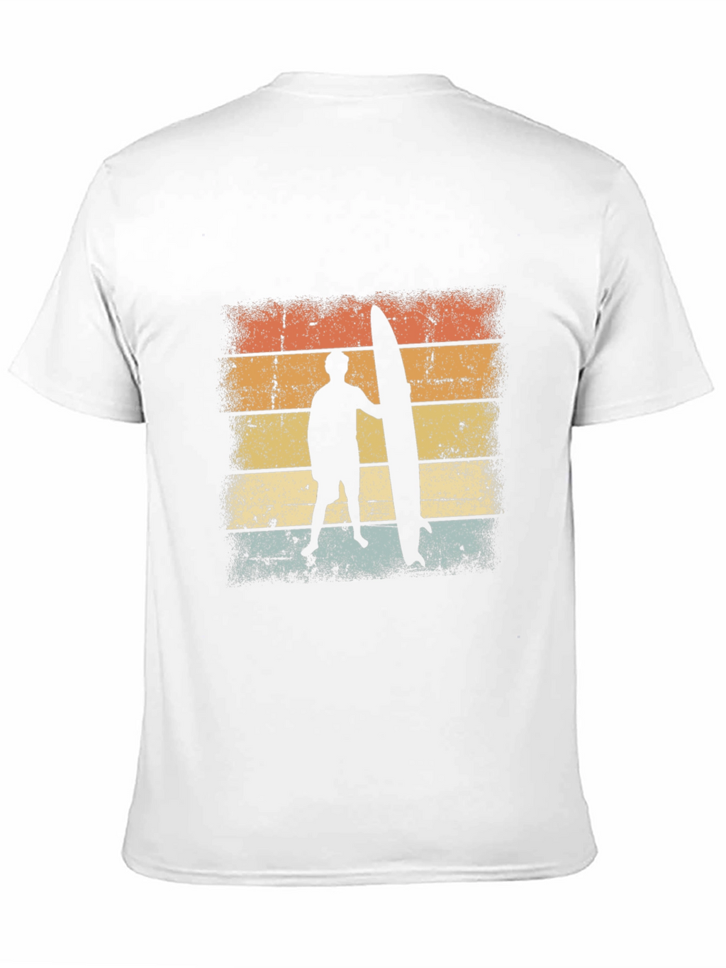 Retro Surfer Silhouette T-Shirt