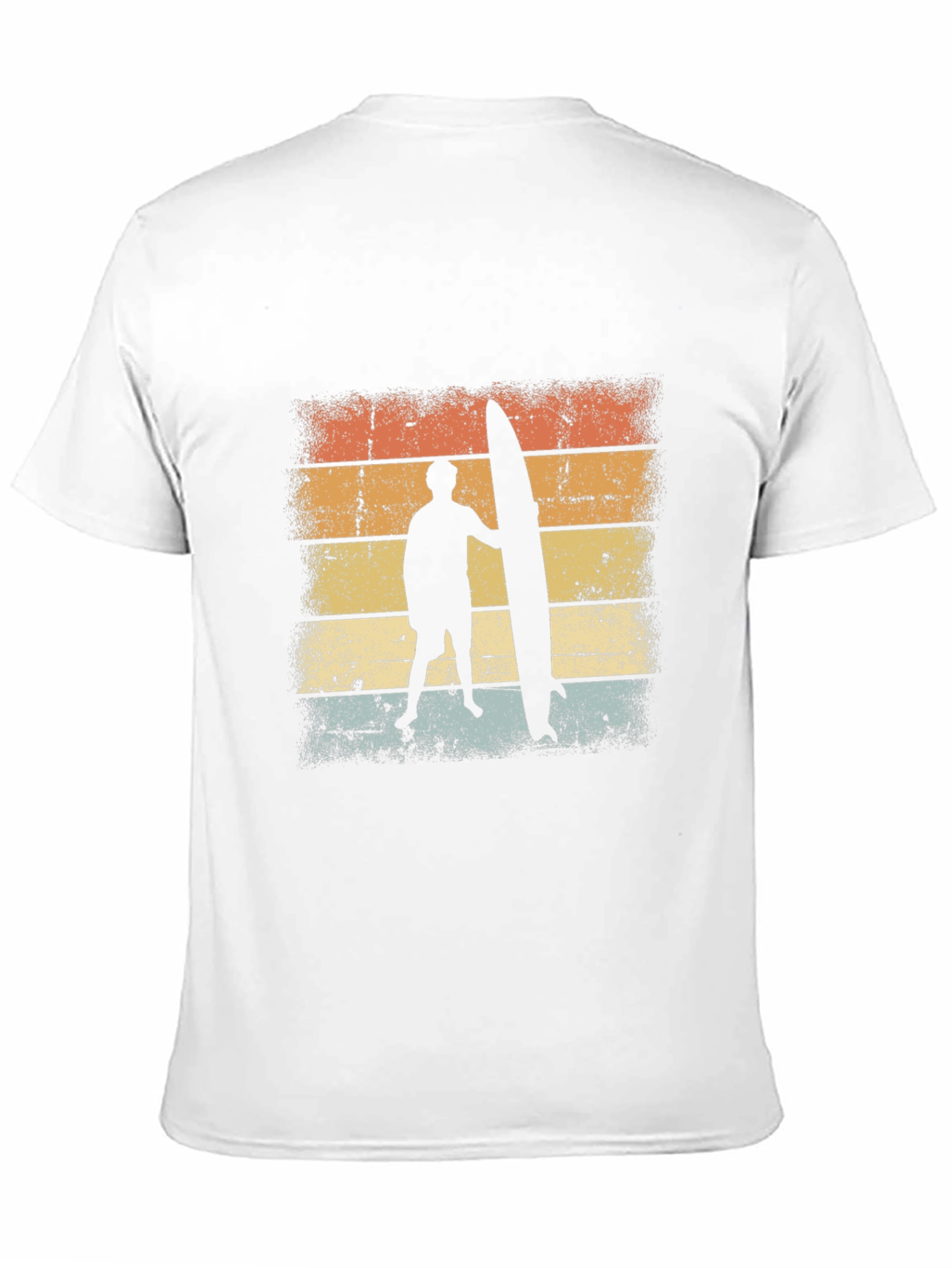 Retro Surfer Silhouette T-Shirt