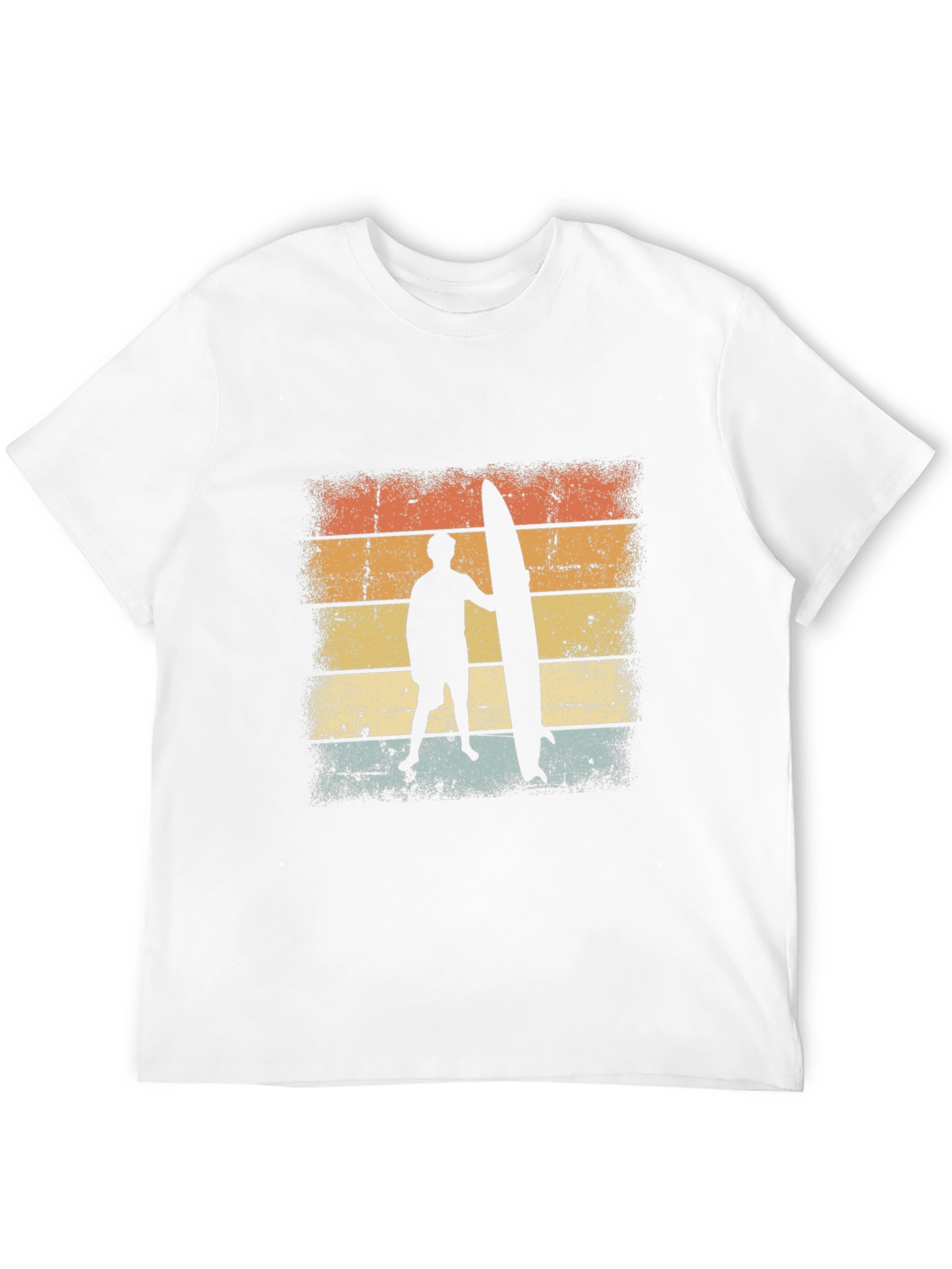 Retro Surfer Silhouette T-Shirt