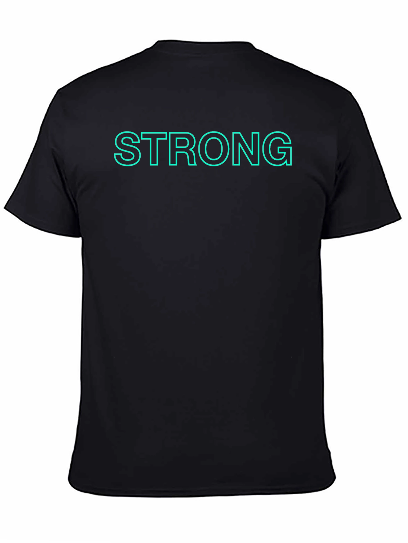 Strong Graphic Tee - Classic Crew Neck