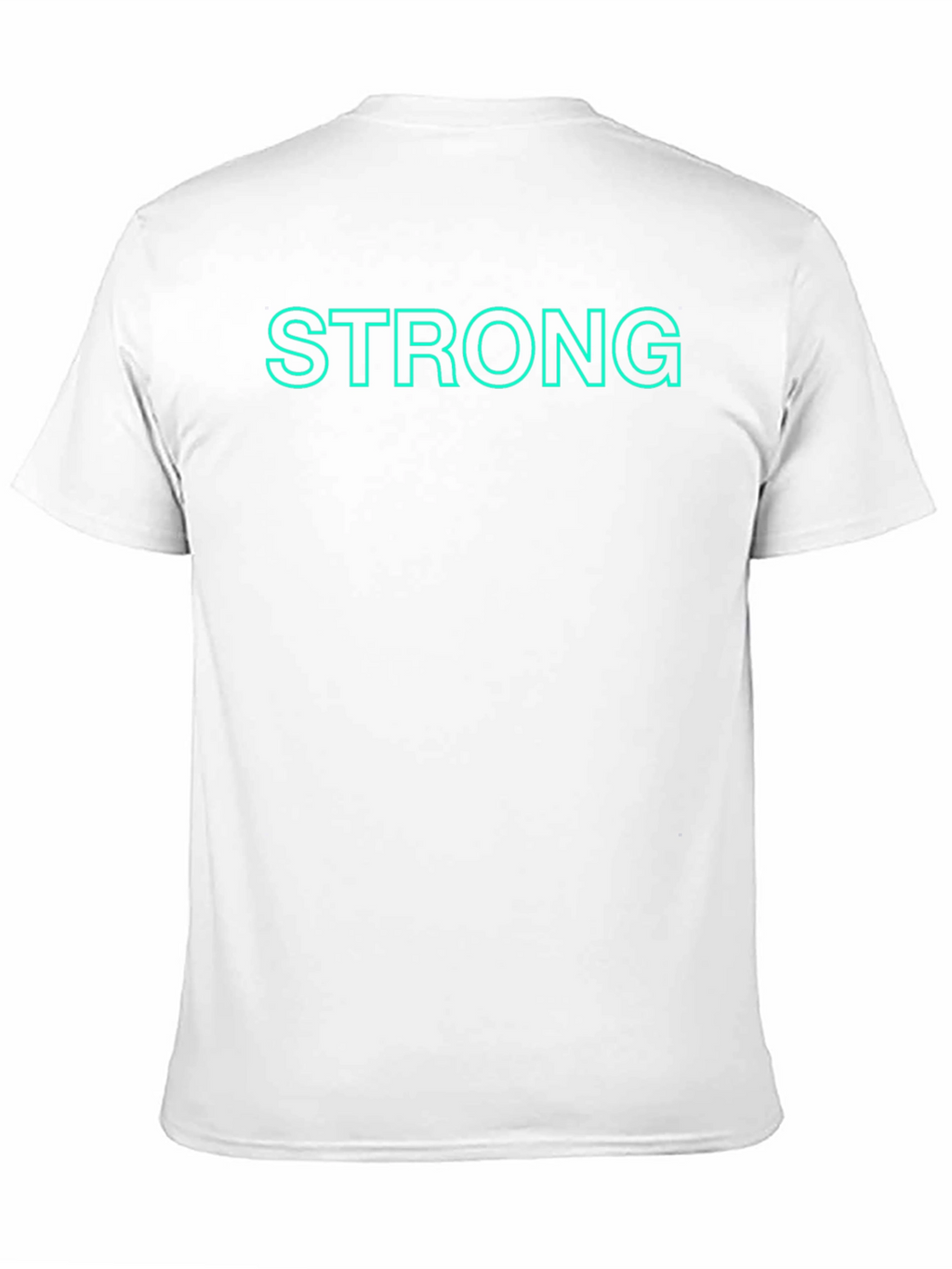 Strong Graphic Tee - Classic Crew Neck