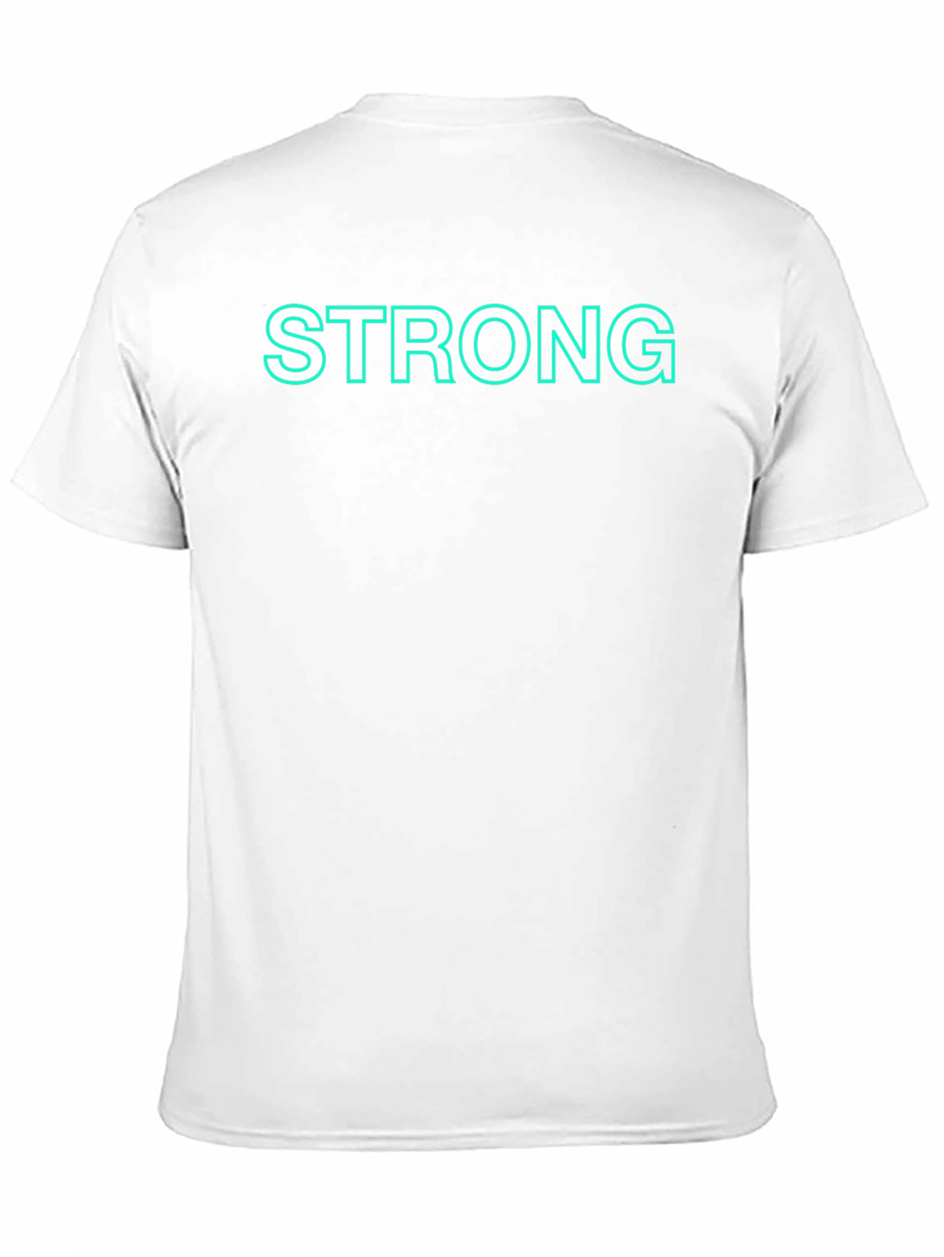 Strong Graphic Tee - Classic Crew Neck