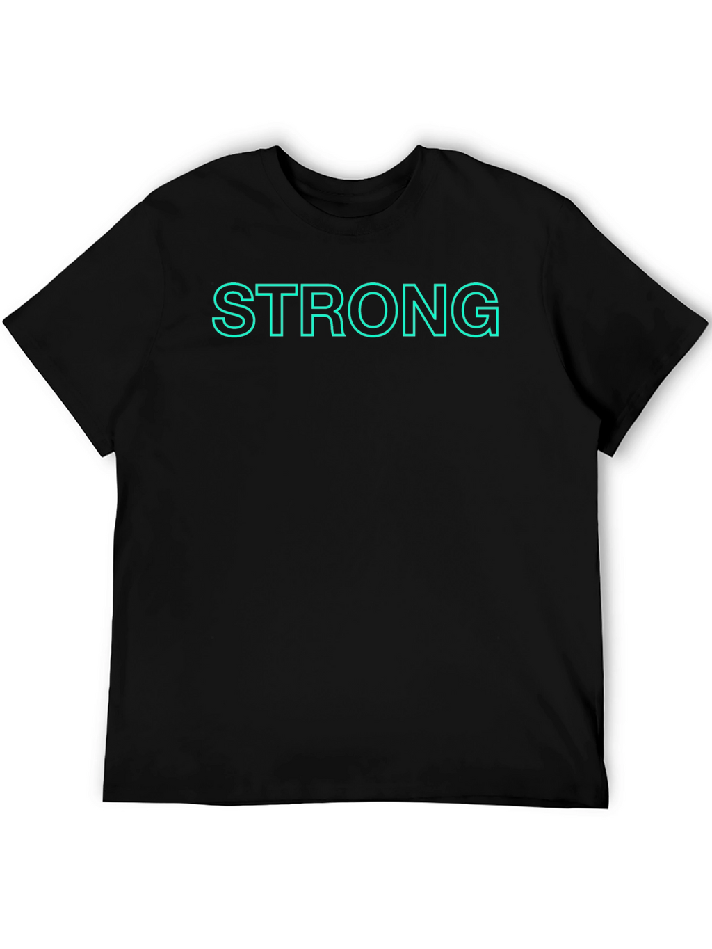 Strong Graphic Tee - Classic Crew Neck