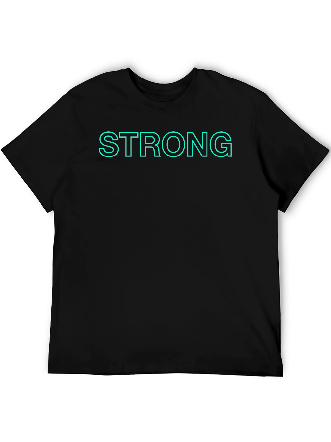 Strong Graphic Tee - Classic Crew Neck