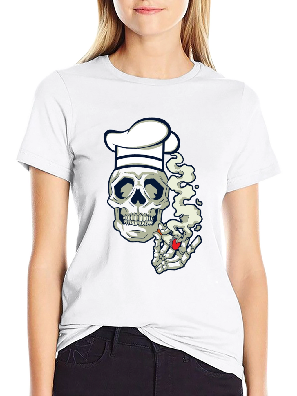 Chef Skull T-Shirt - Smokin Hot Style