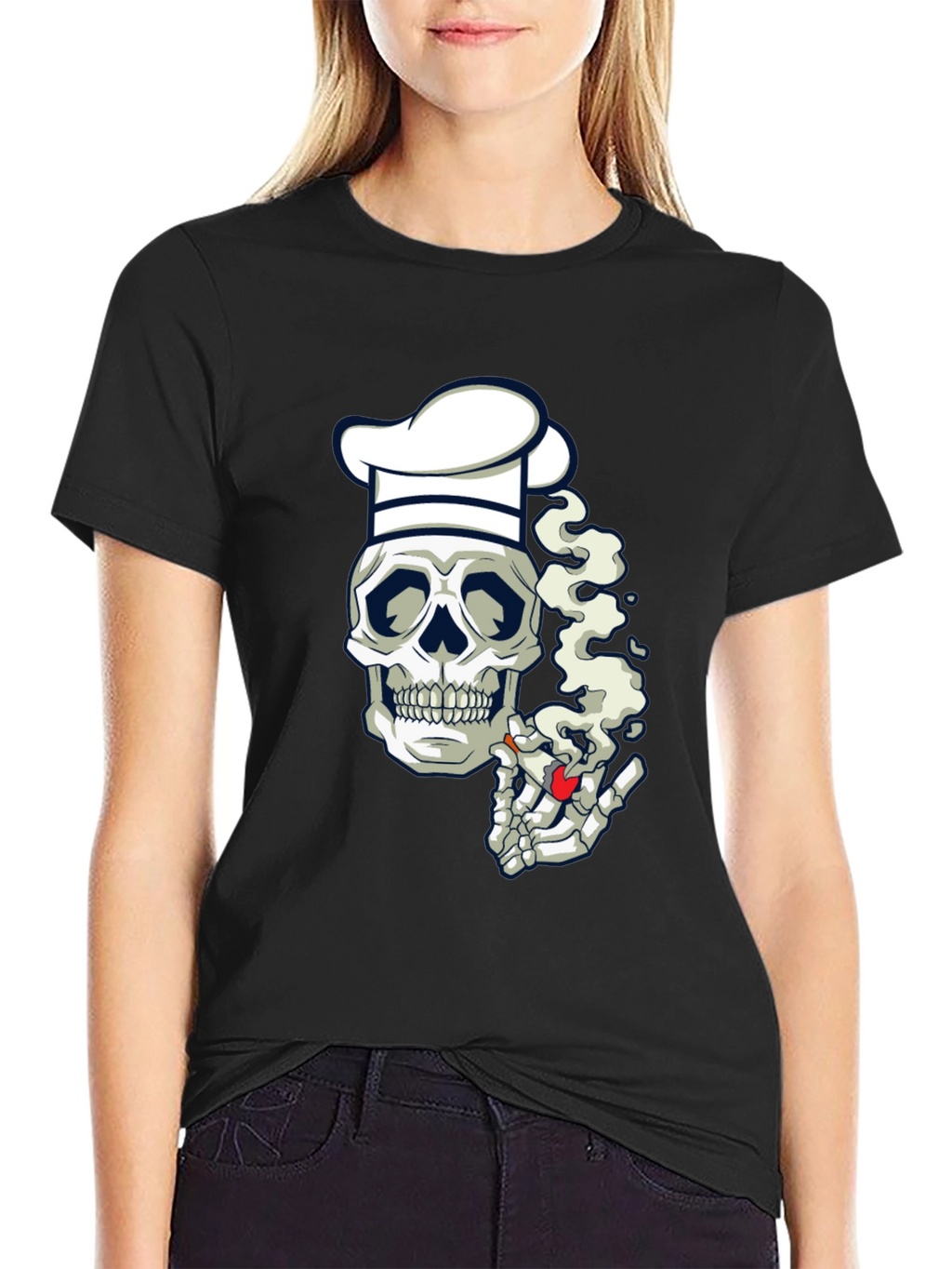 Chef Skull T-Shirt - Smokin Hot Style