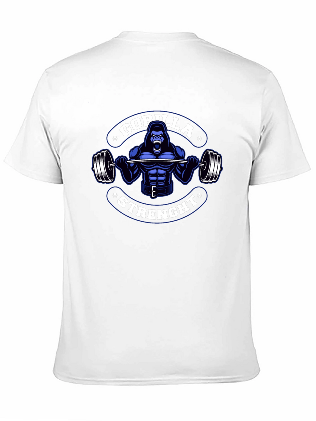 Gorilla Strength Graphic T-Shirt - Black