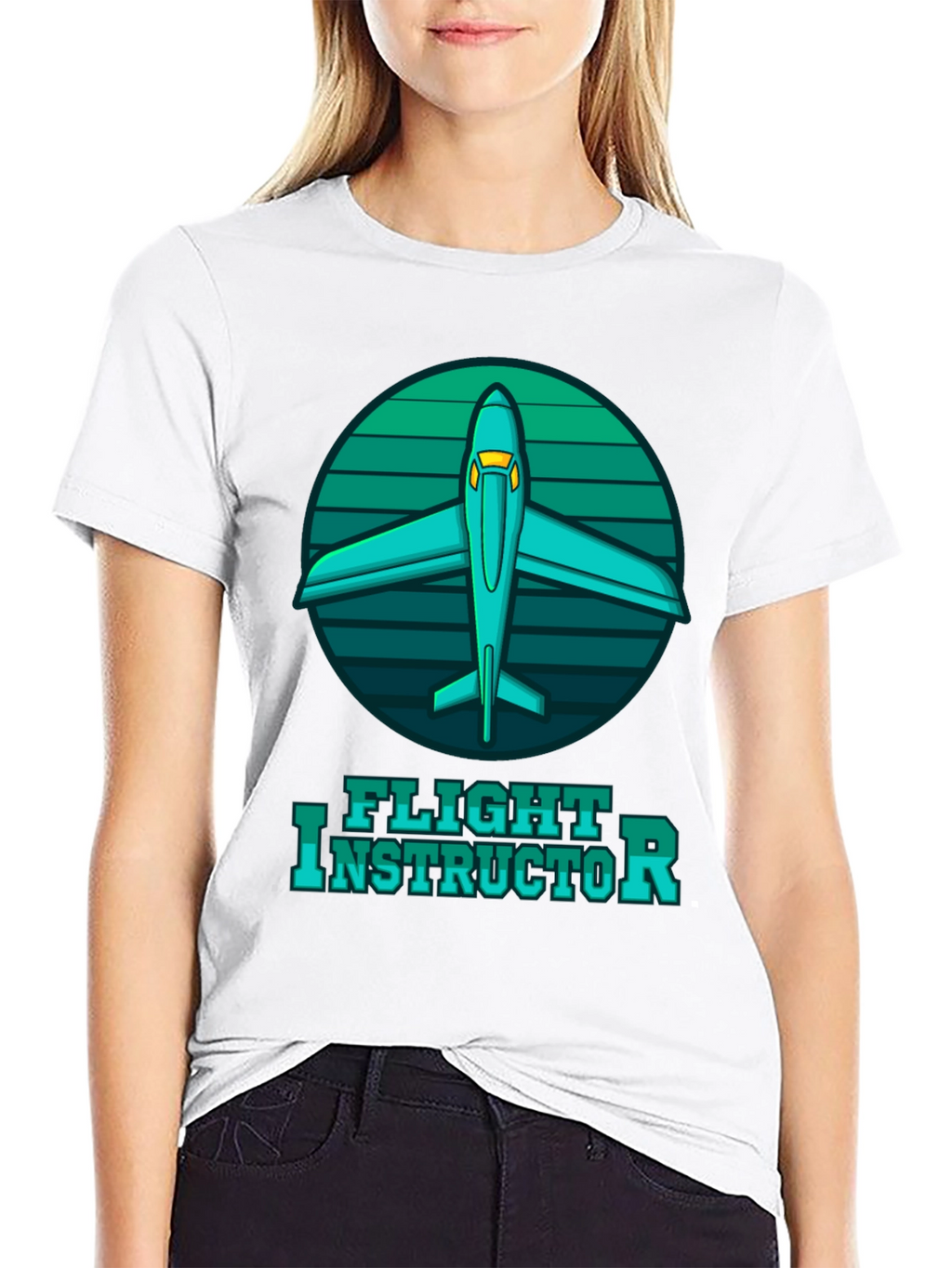 Flight Instructor Graphic Tee - Aviation Apparel