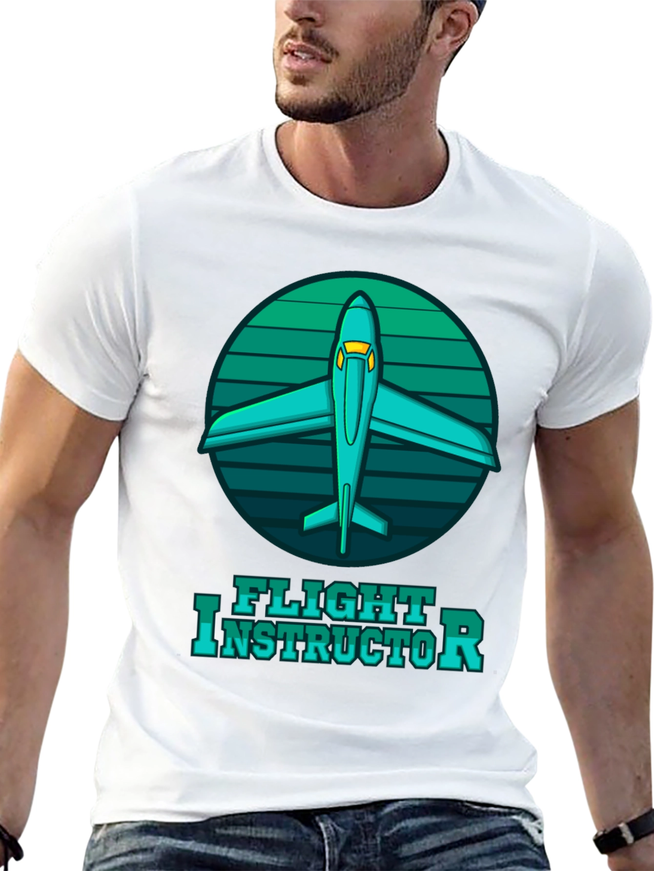 Flight Instructor Graphic Tee - Aviation Apparel