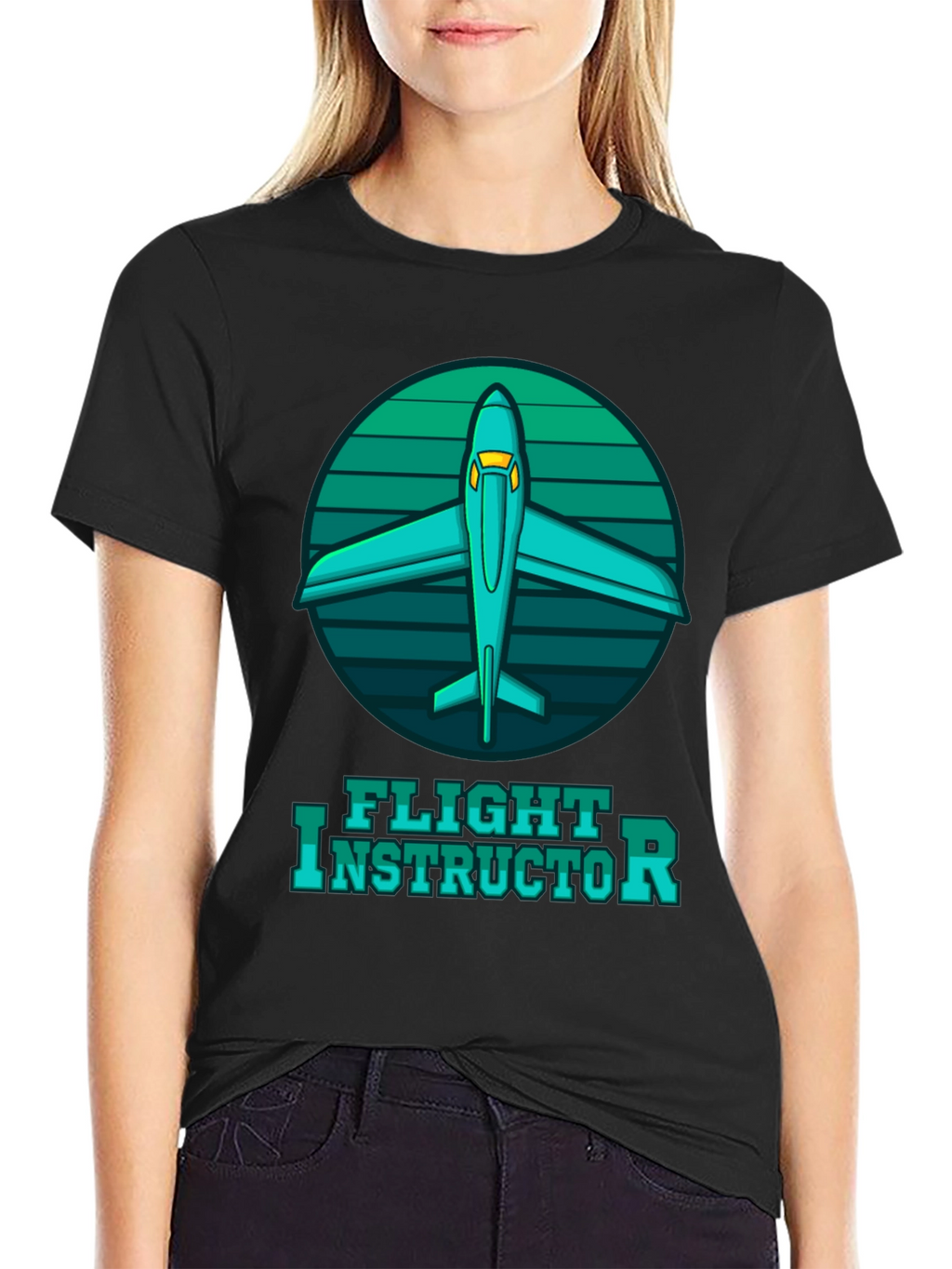 Flight Instructor Graphic Tee - Aviation Apparel