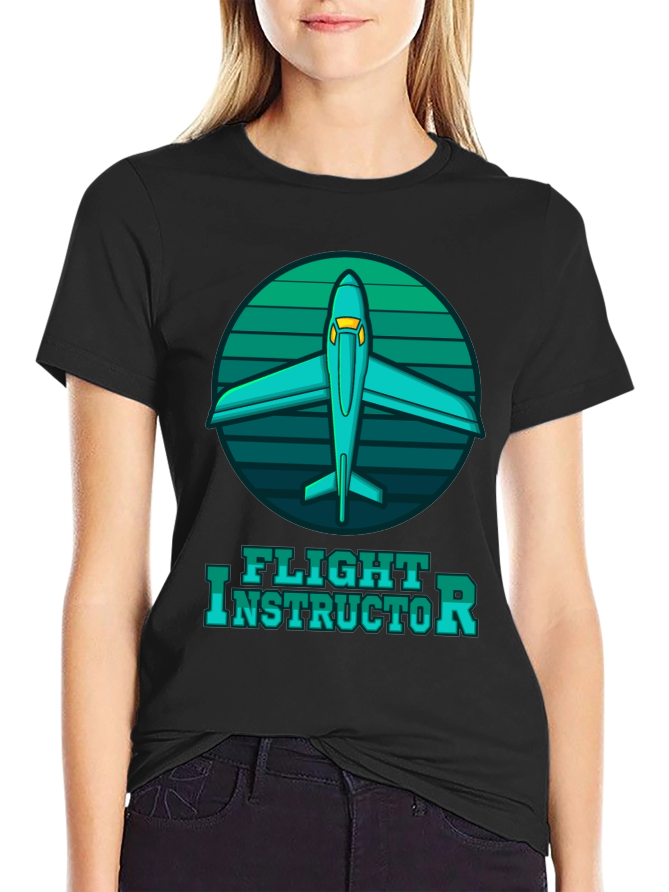 Flight Instructor Graphic Tee - Aviation Apparel