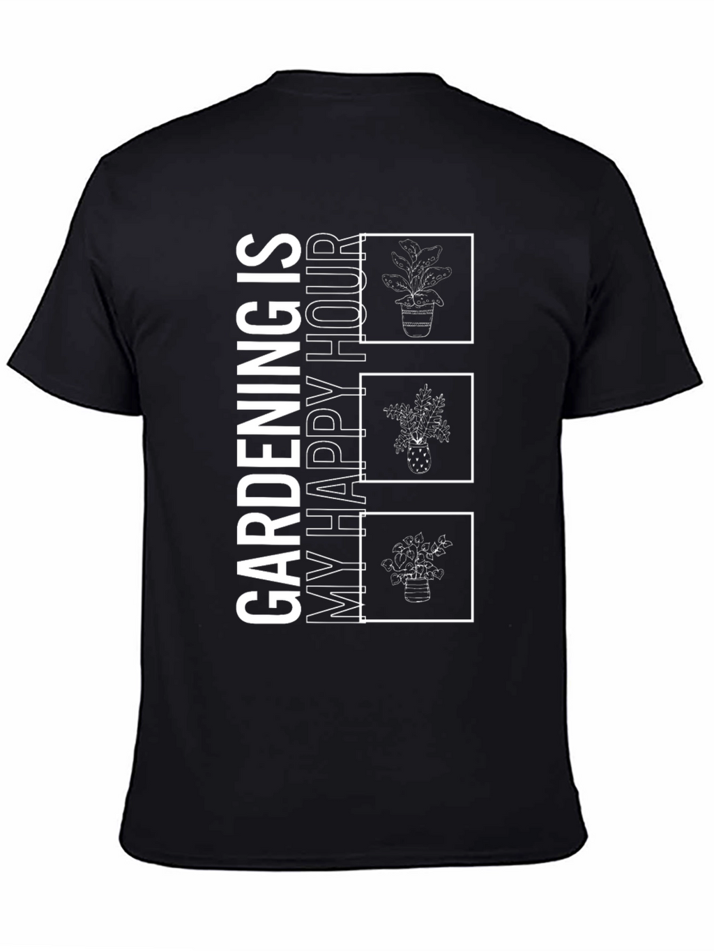 Gardening is My Happy Hour Graphic Tee