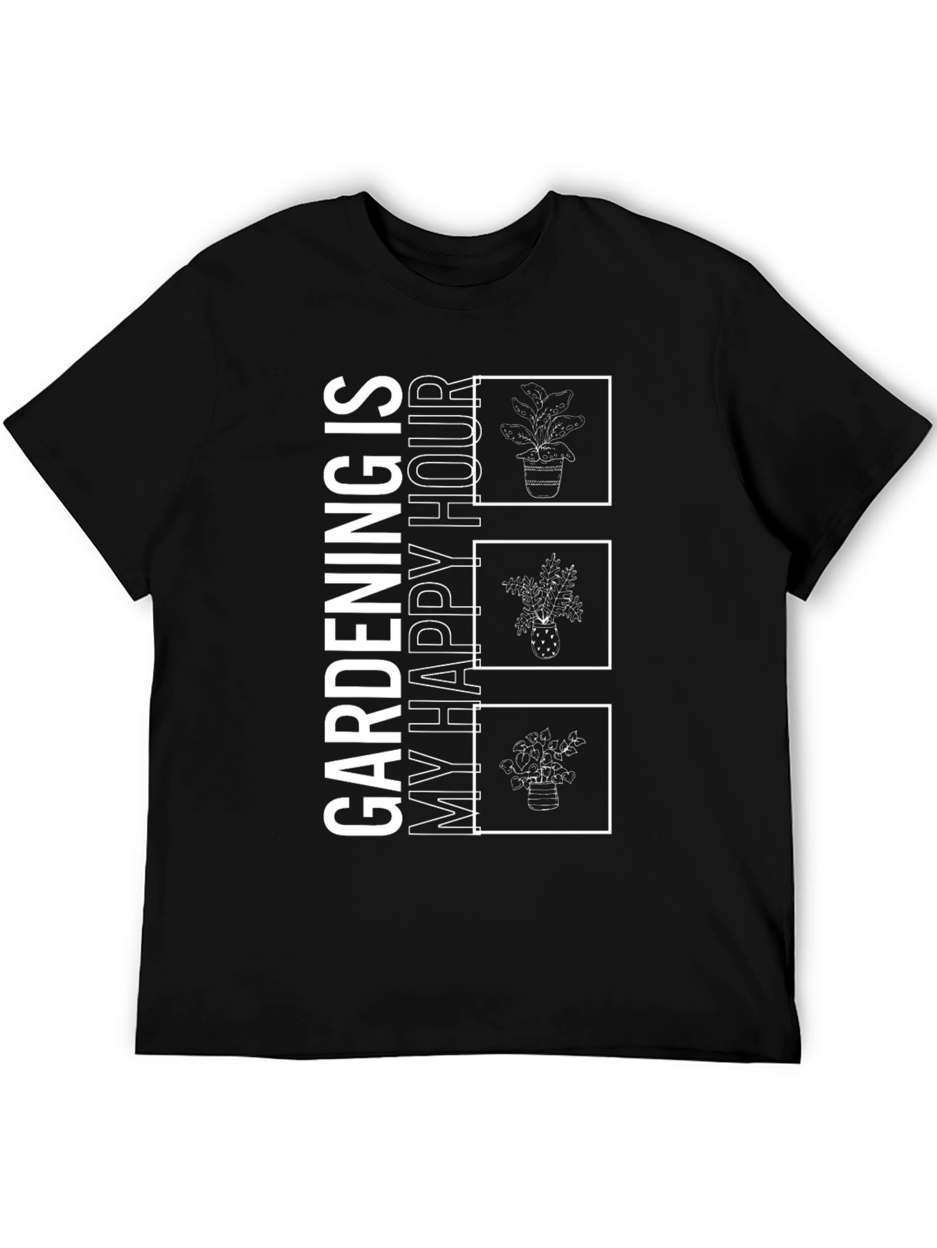 Gardening is My Happy Hour Graphic Tee