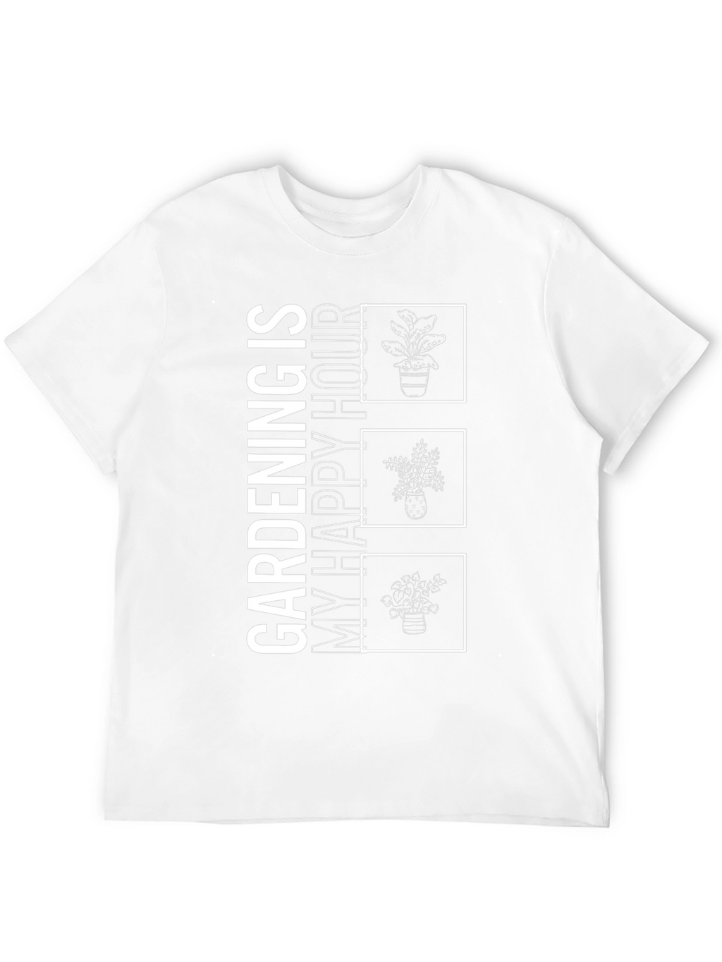 Gardening is My Happy Hour Graphic Tee