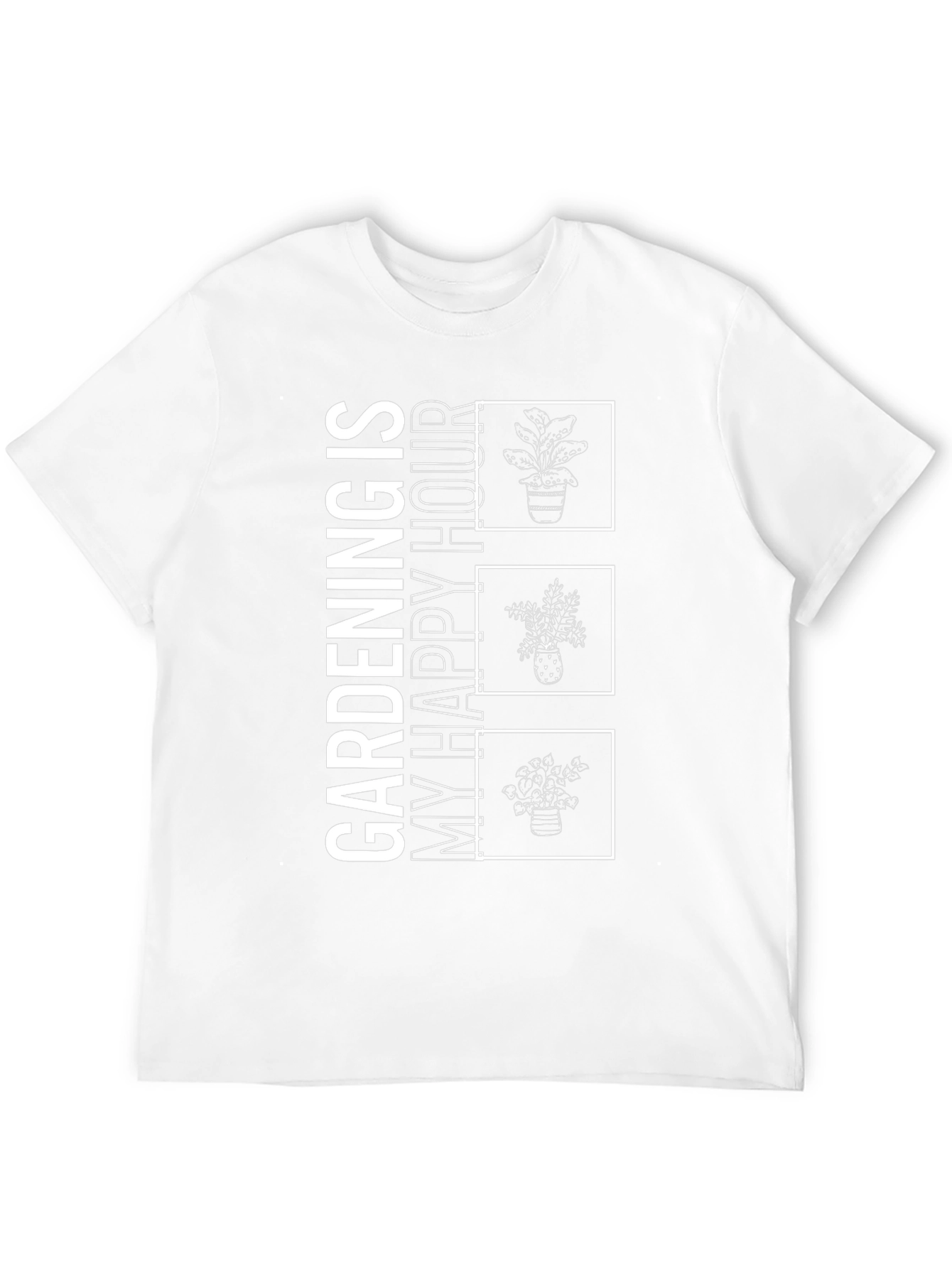 Gardening is My Happy Hour Graphic Tee