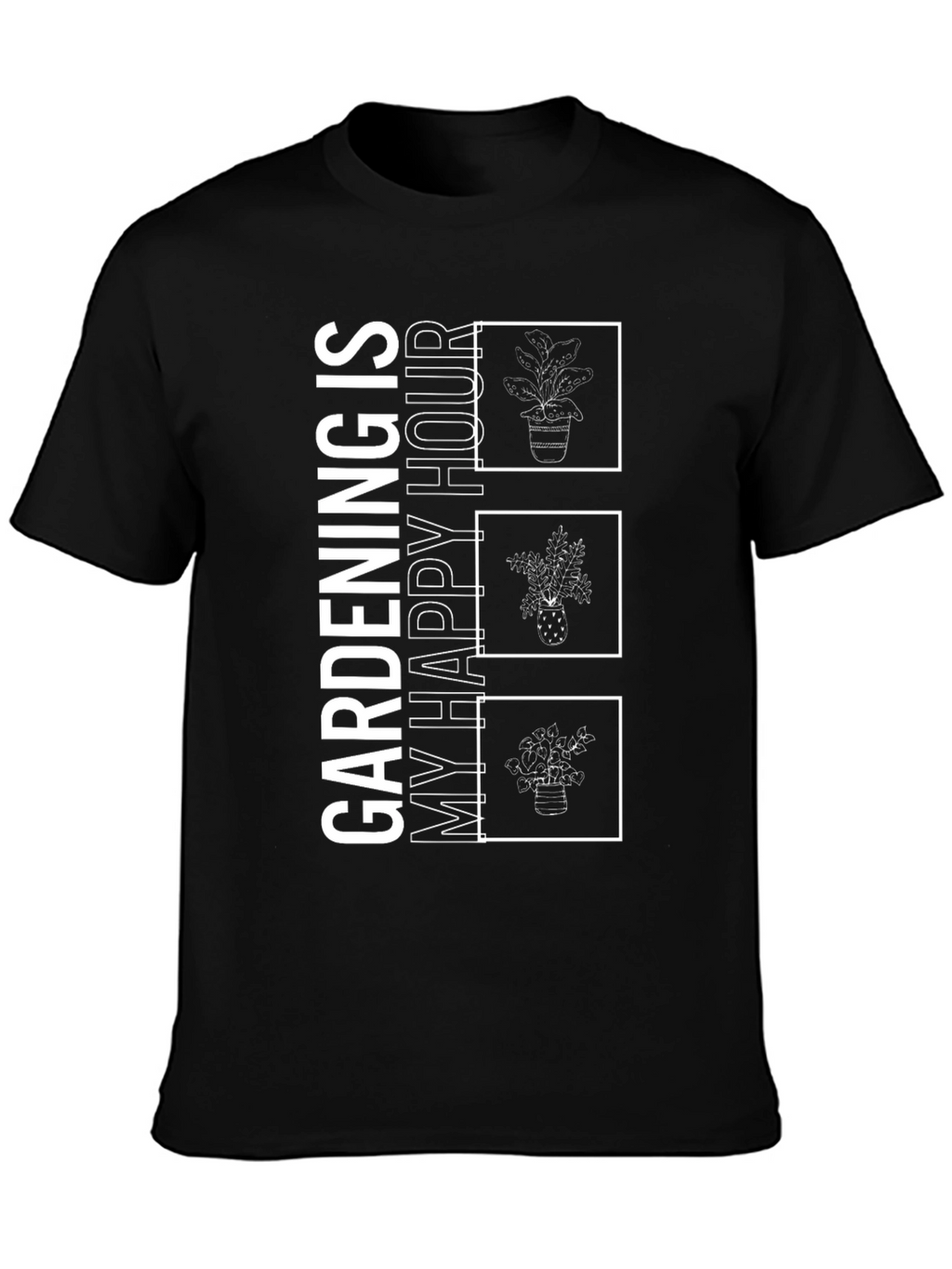 Gardening is My Happy Hour Graphic Tee