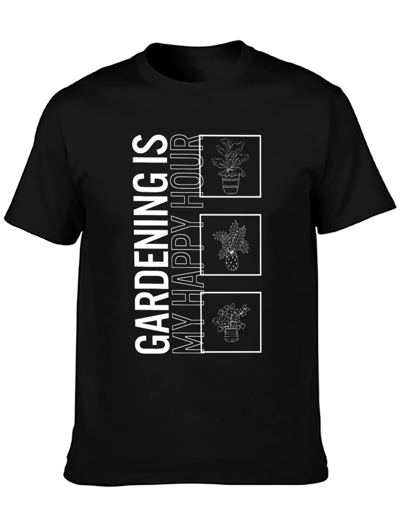 Gardening is My Happy Hour Graphic Tee