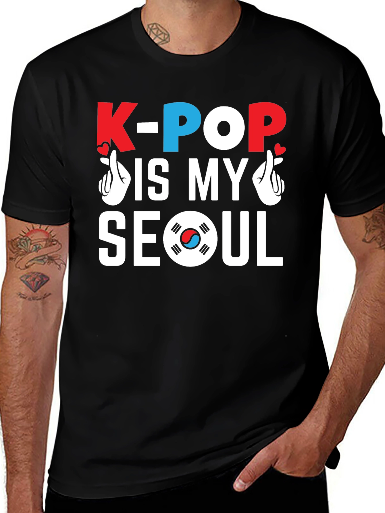 K-Pop Is My Seoul Graphic T-Shirt