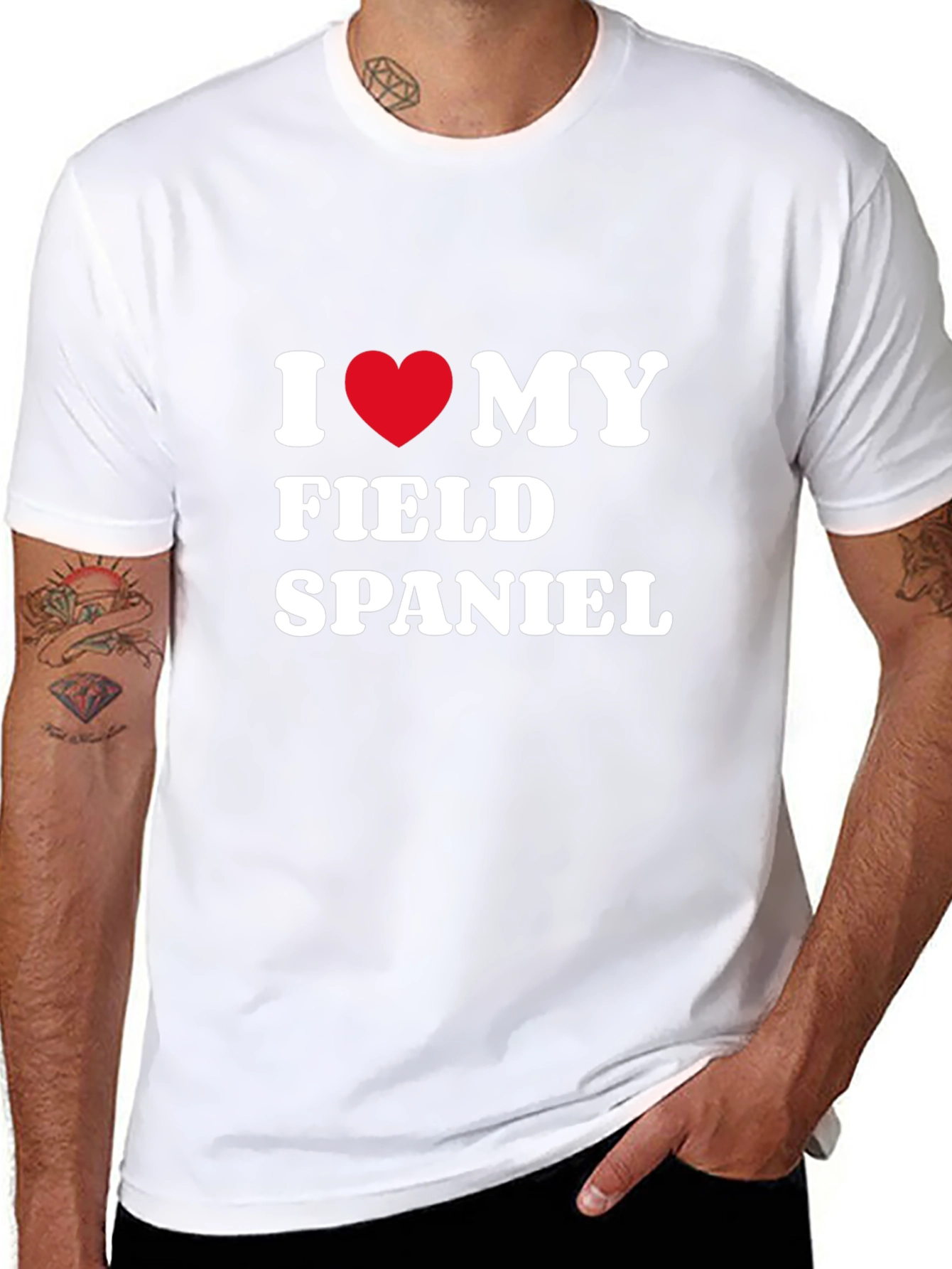 I Love My Field Spaniel T-Shirt