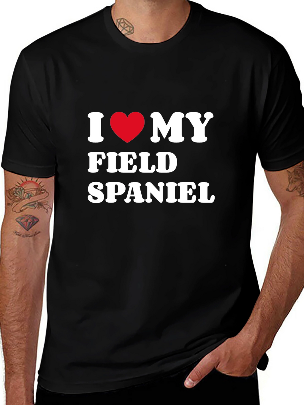 I Love My Field Spaniel T-Shirt