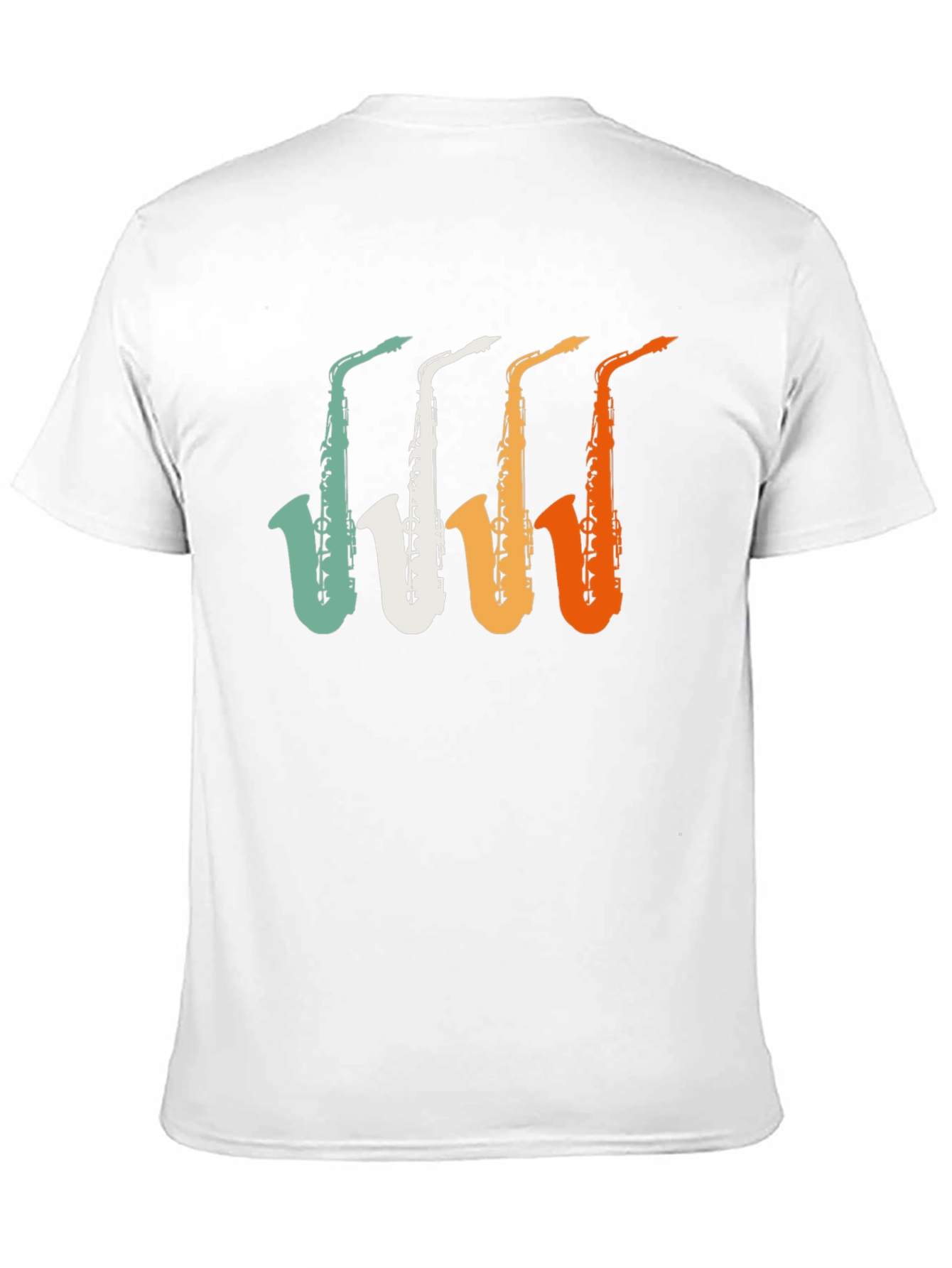 Retro Saxophone Graphic Tee