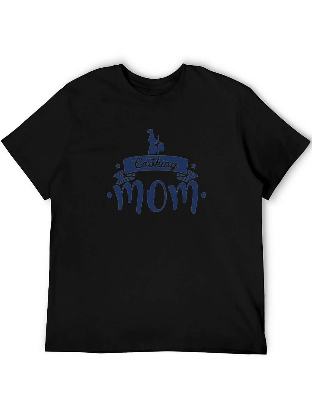 Cooking Mom Black T-Shirt