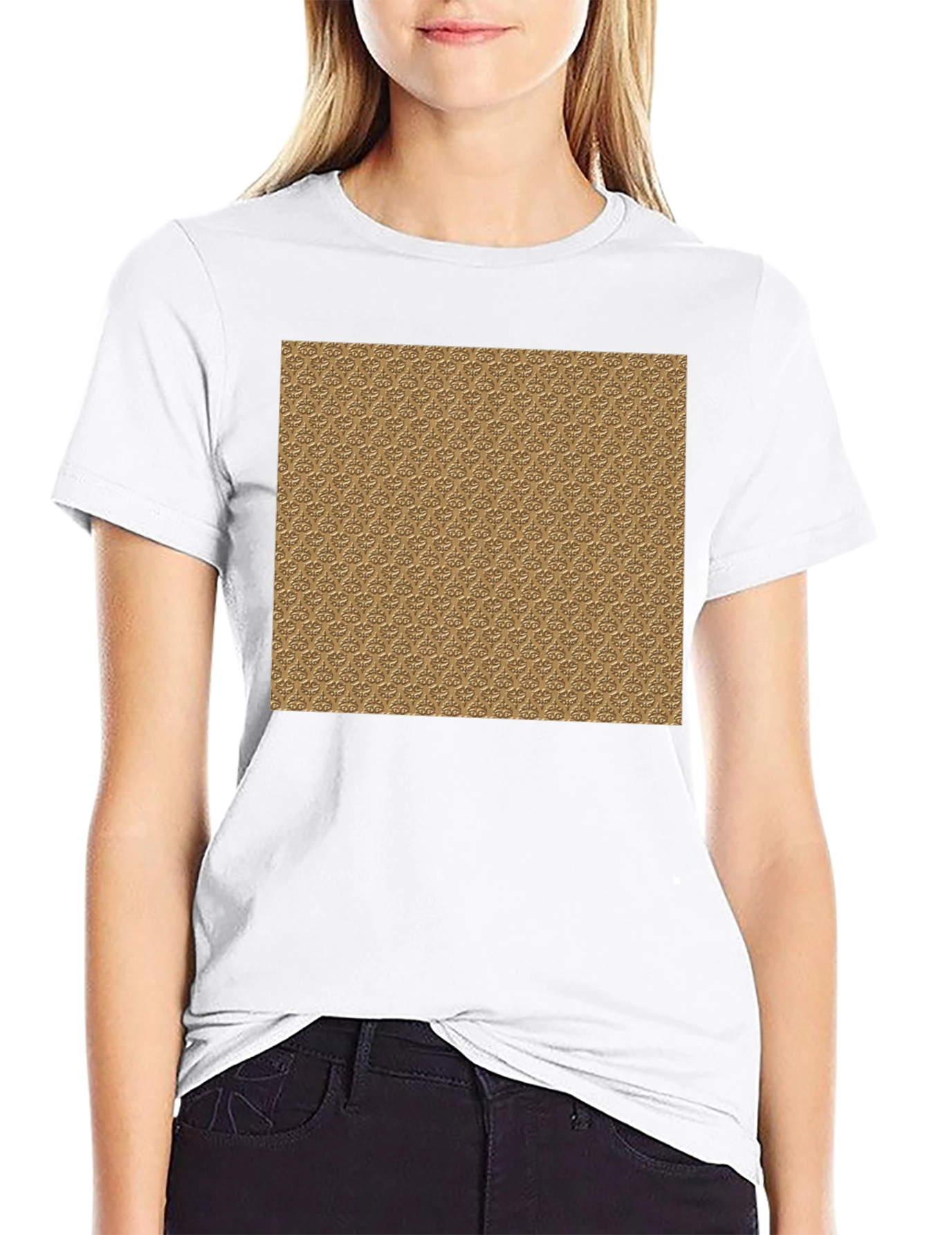 Patterned Graphic Tee - Stylish Casual Wear