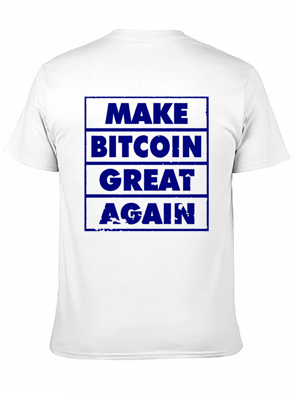 Bitcoin Graphic Tee - Make Bitcoin Great Again!
