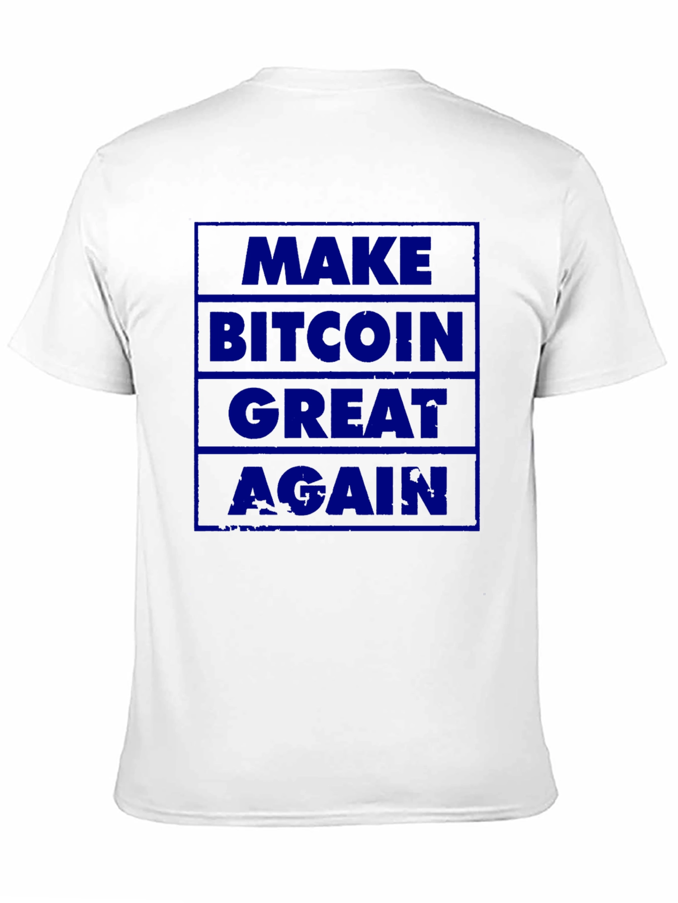 Bitcoin Graphic Tee - Make Bitcoin Great Again!