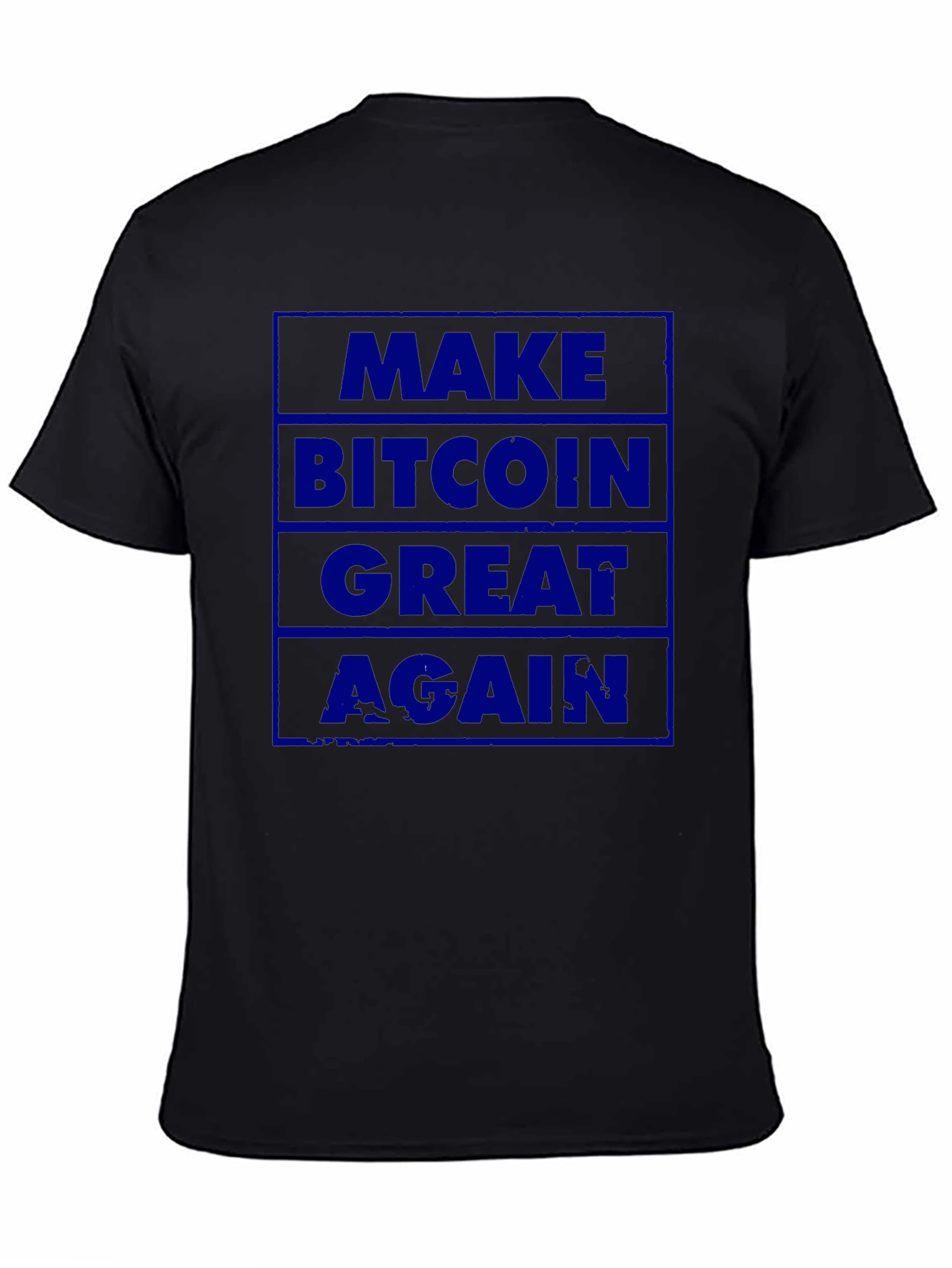 Bitcoin Graphic Tee - Make Bitcoin Great Again!