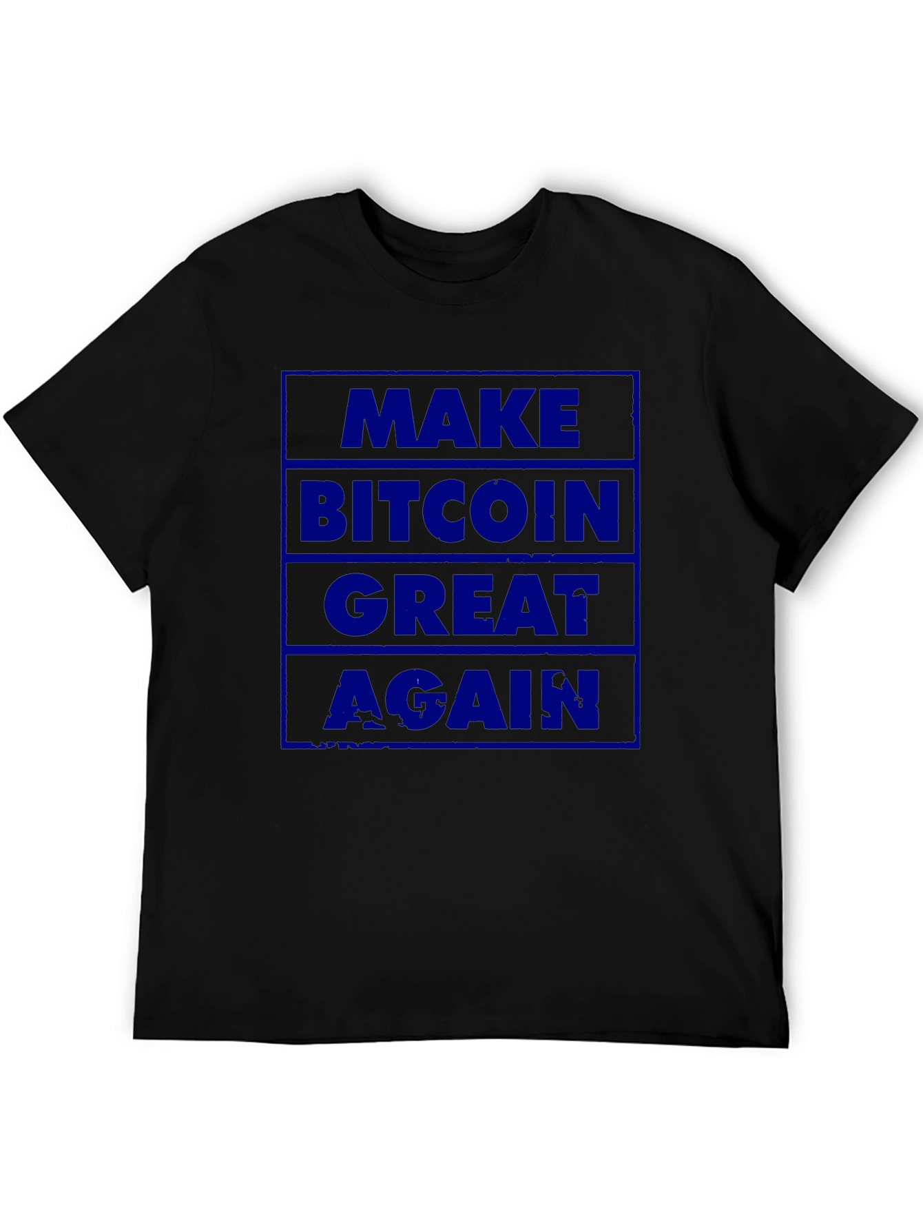 Bitcoin Graphic Tee - Make Bitcoin Great Again!