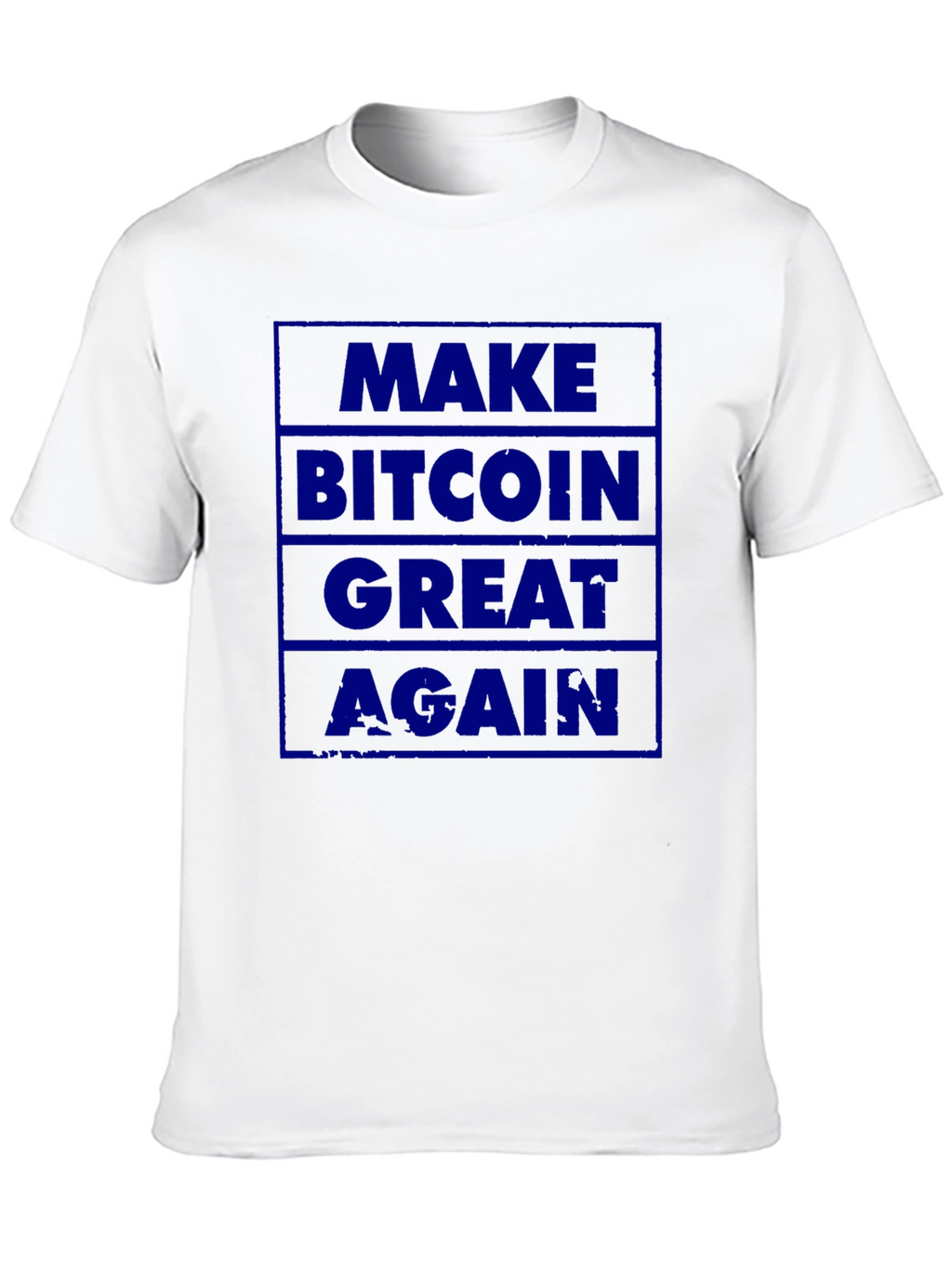 Bitcoin Graphic Tee - Make Bitcoin Great Again!