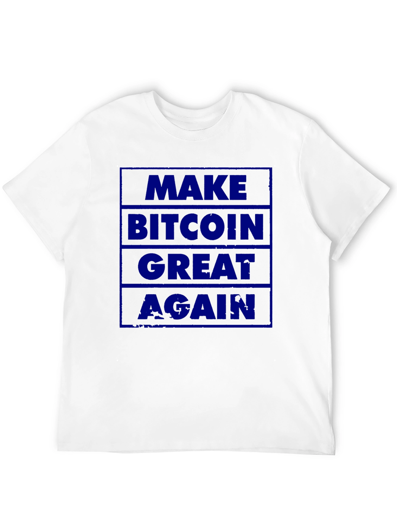 Bitcoin Graphic Tee - Make Bitcoin Great Again!
