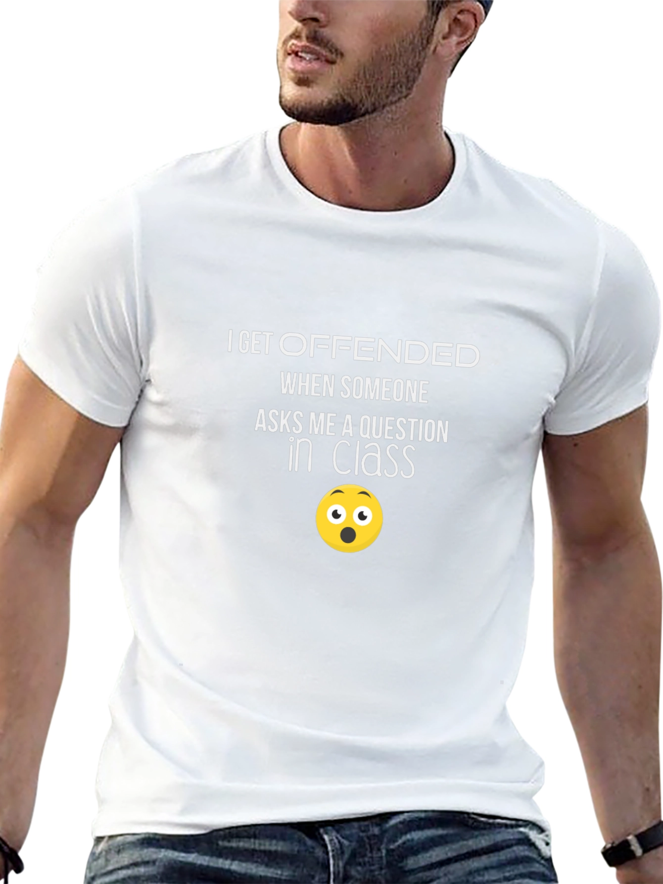 Funny I Get Offended Graphic Tee