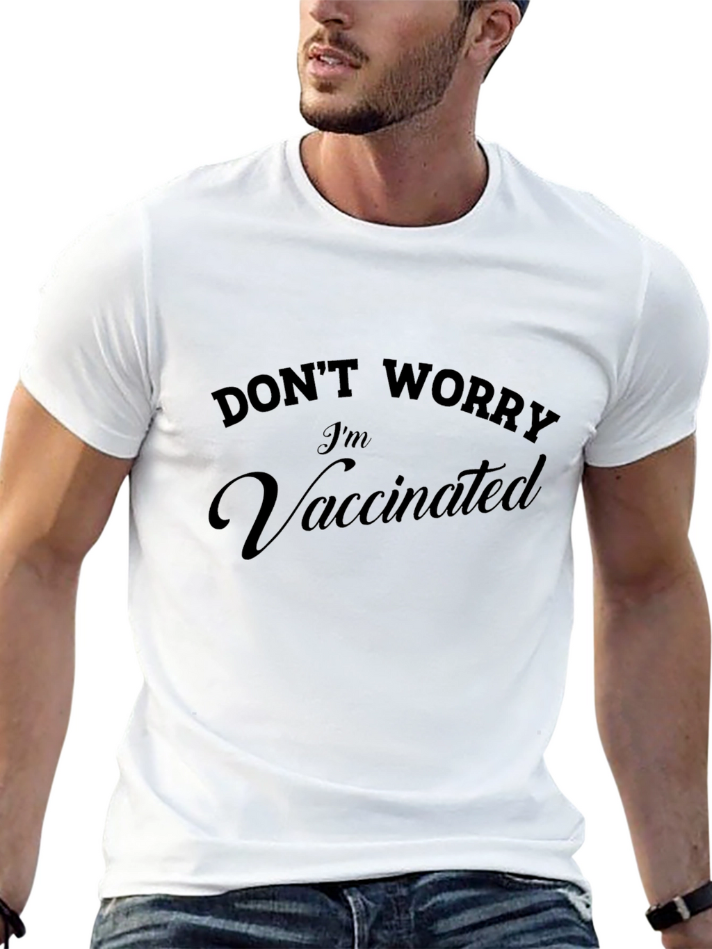 Dont Worry Im Vaccinated Graphic Tee