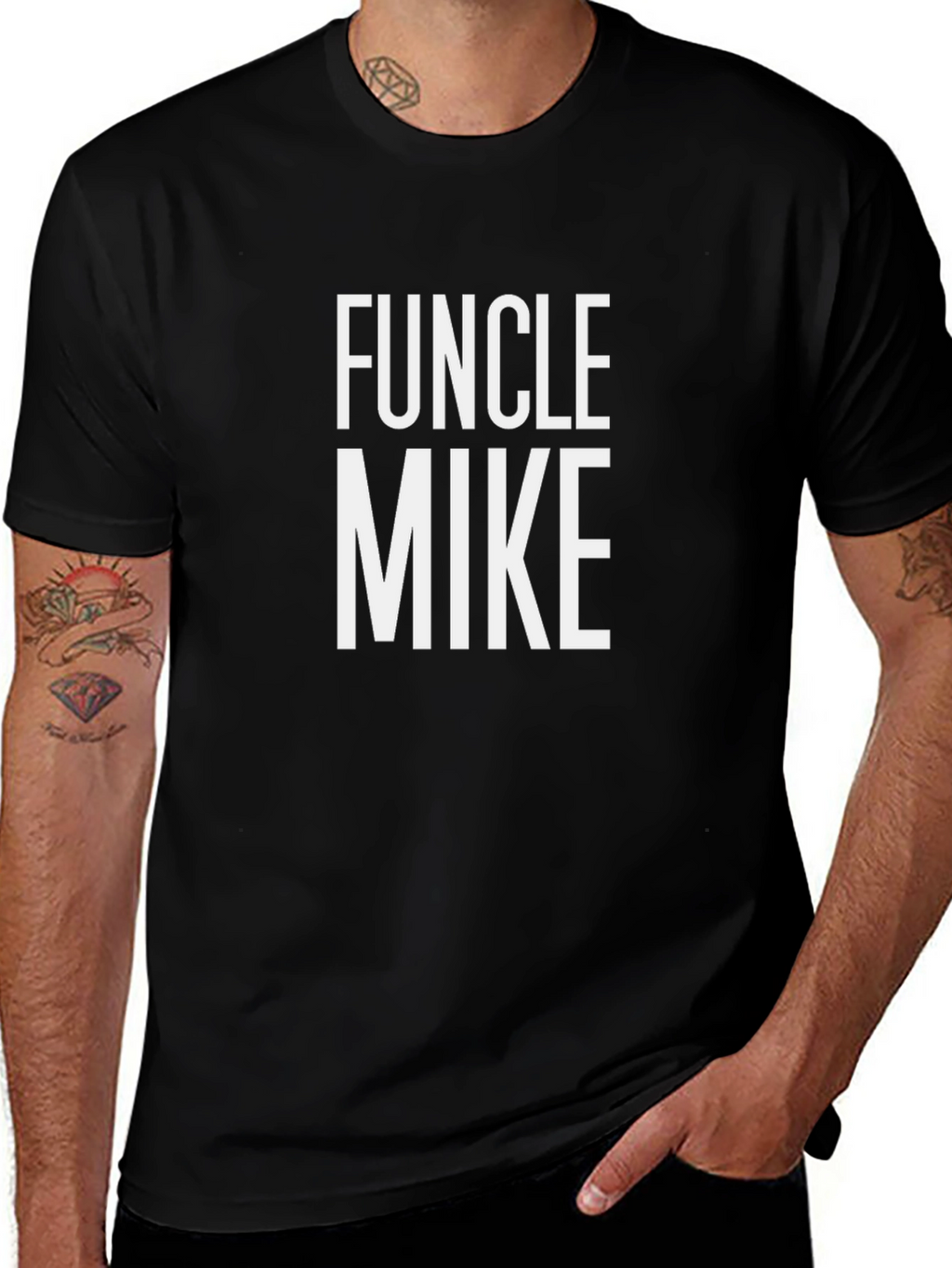 Funcle Mike T-Shirt - Novelty Uncle Gift